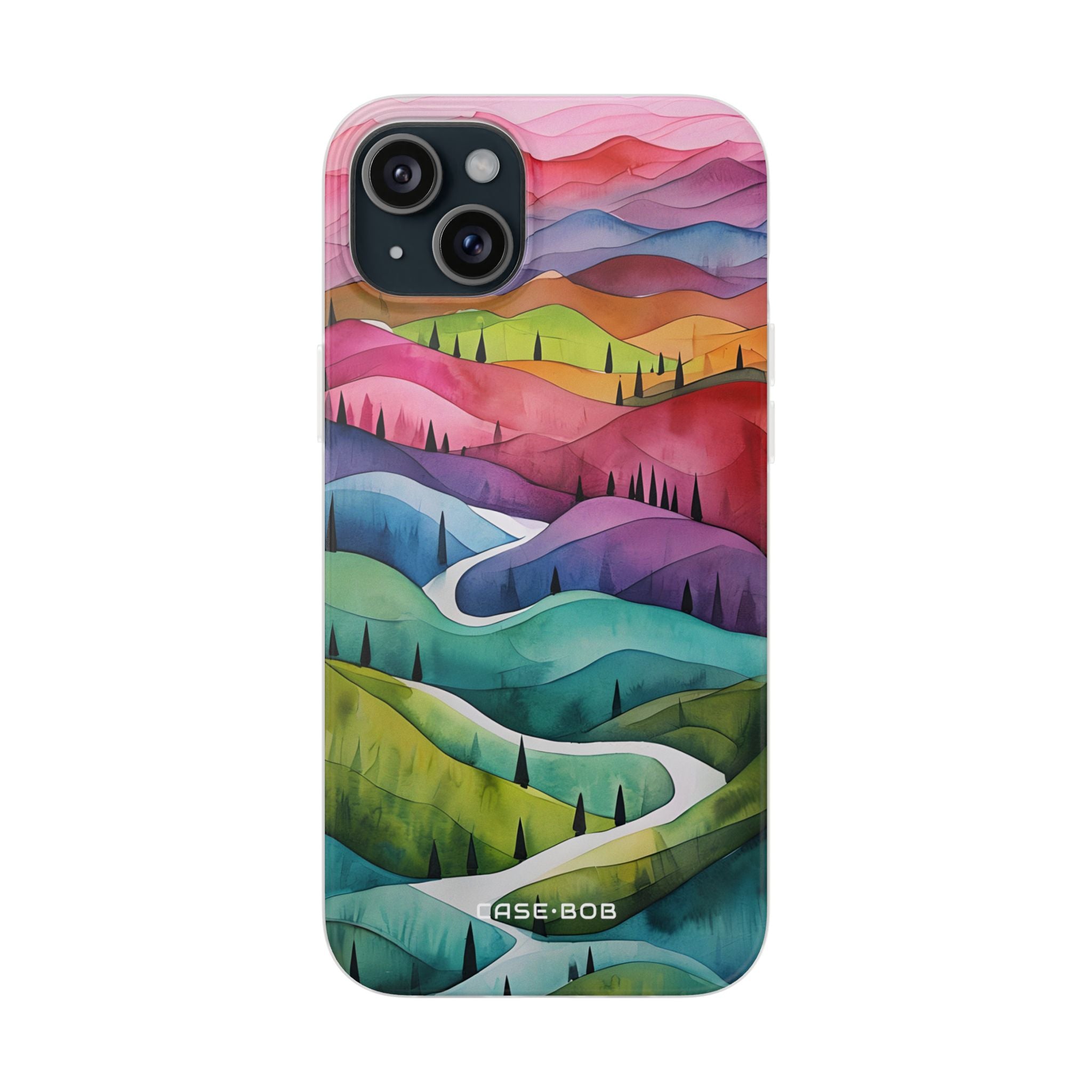 Wogende Vegetation iPhone 15 Plus Case - Soft