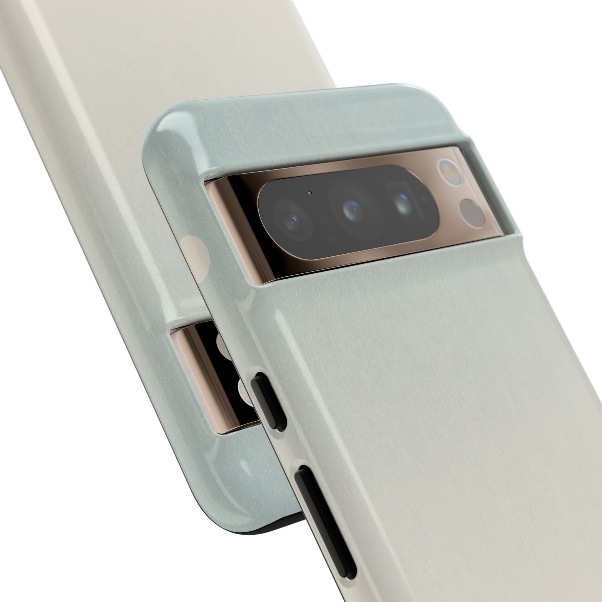 Blue Tough Phone Case for Google Pixel - Mist Valley Pagoda