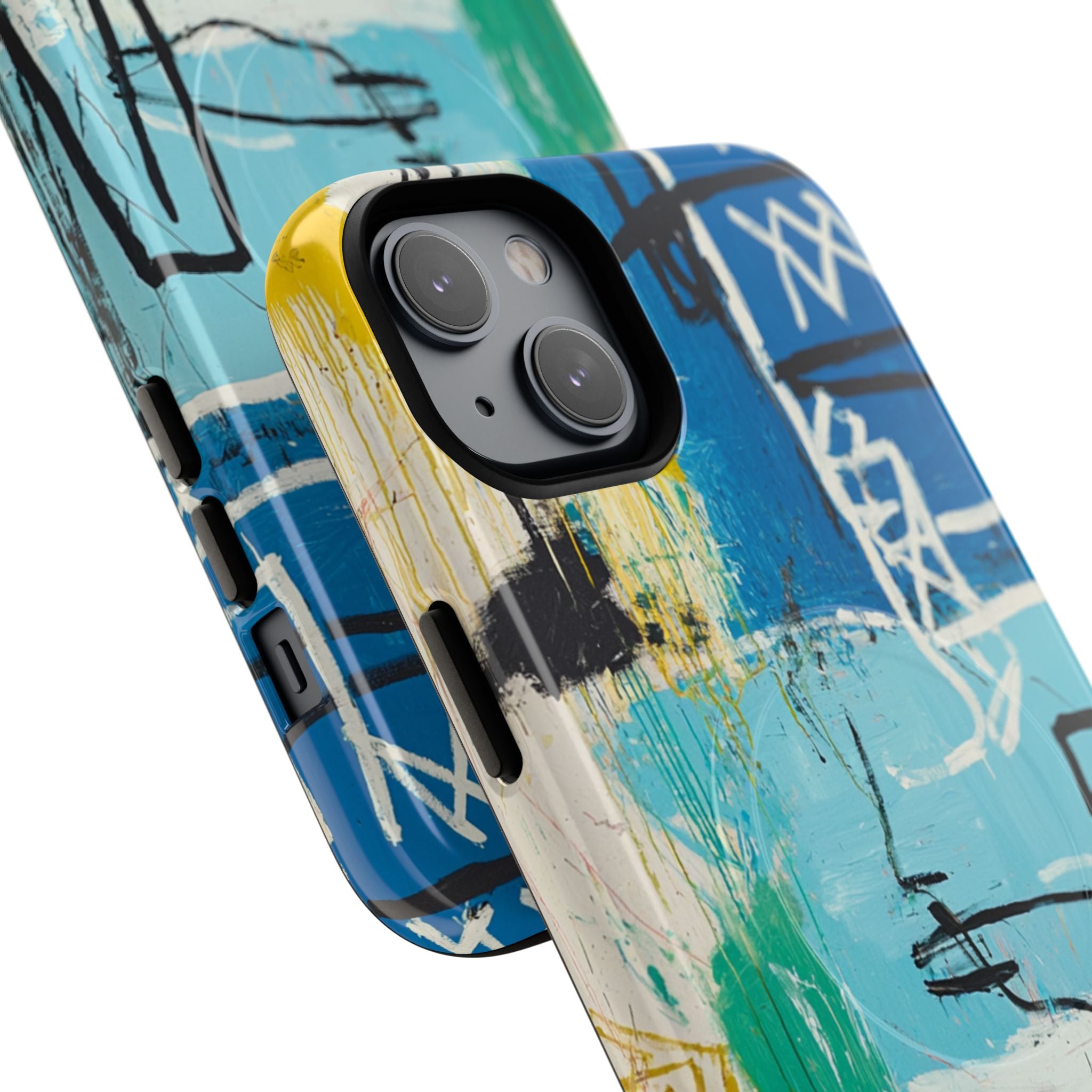 Azure Urban Scribble · Tough+ Phone Case for iPhone · Magsafe