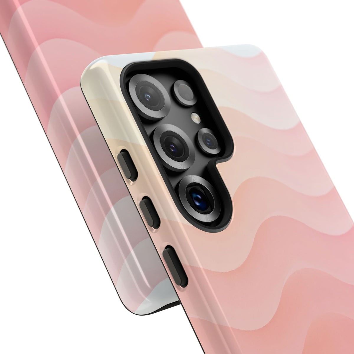 Blush Horizon Waves · Tough Phone Case for Samsung · Pink
