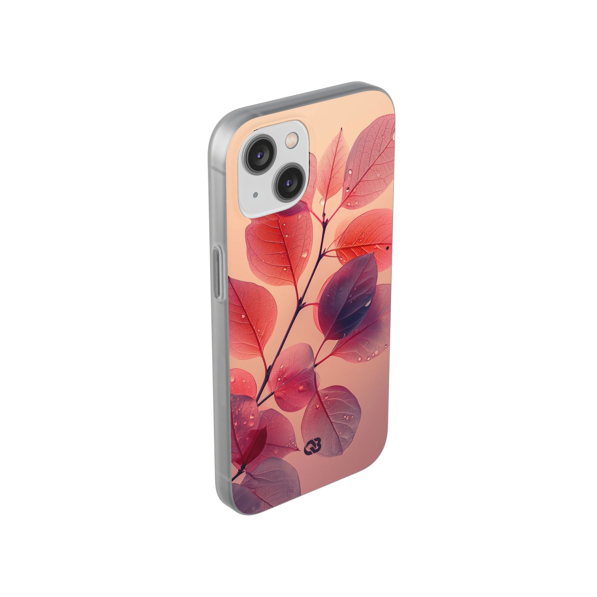Dewy Magenta Foliage · Soft Coque de téléphone pour iPhone