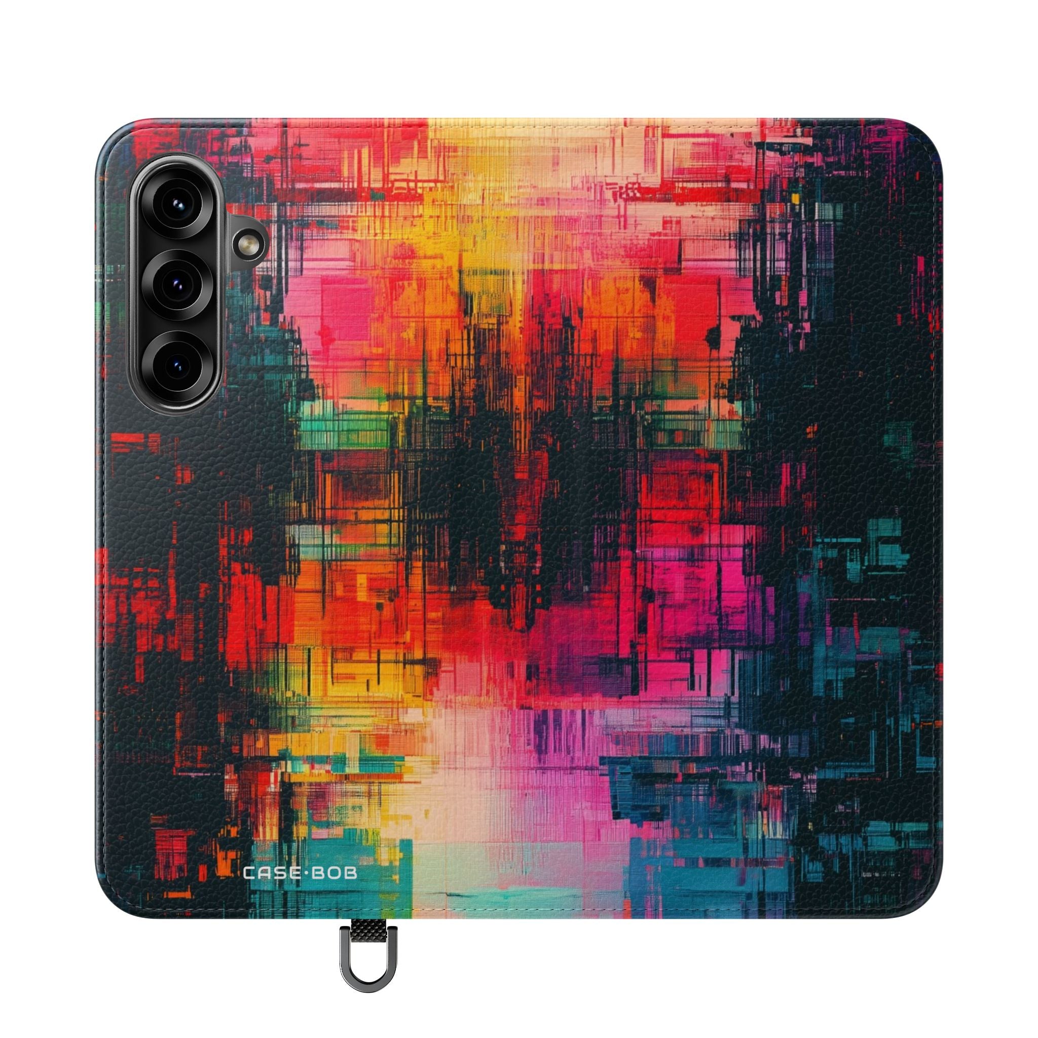 Neon Prism - Samsung S25+ Case - Portemonnee