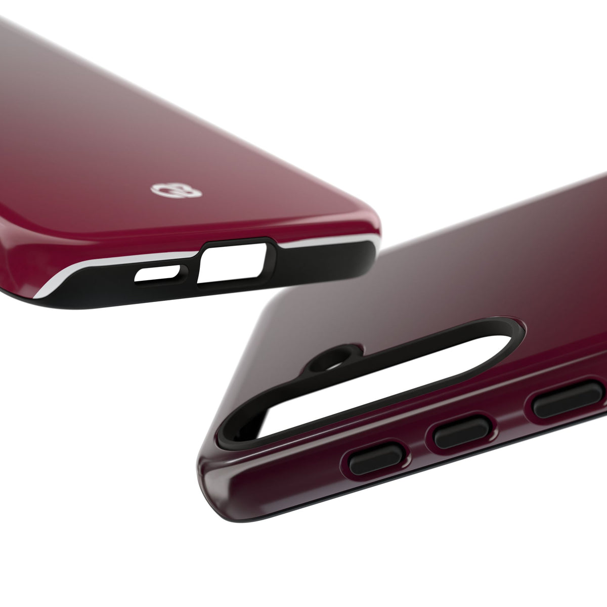 Bordeaux Spectrum · Tough Phone Case for Samsung · Red