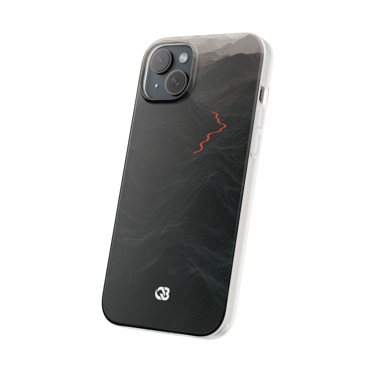 Crimson Ridge Pass · Lite Phone Case for iPhone · Black