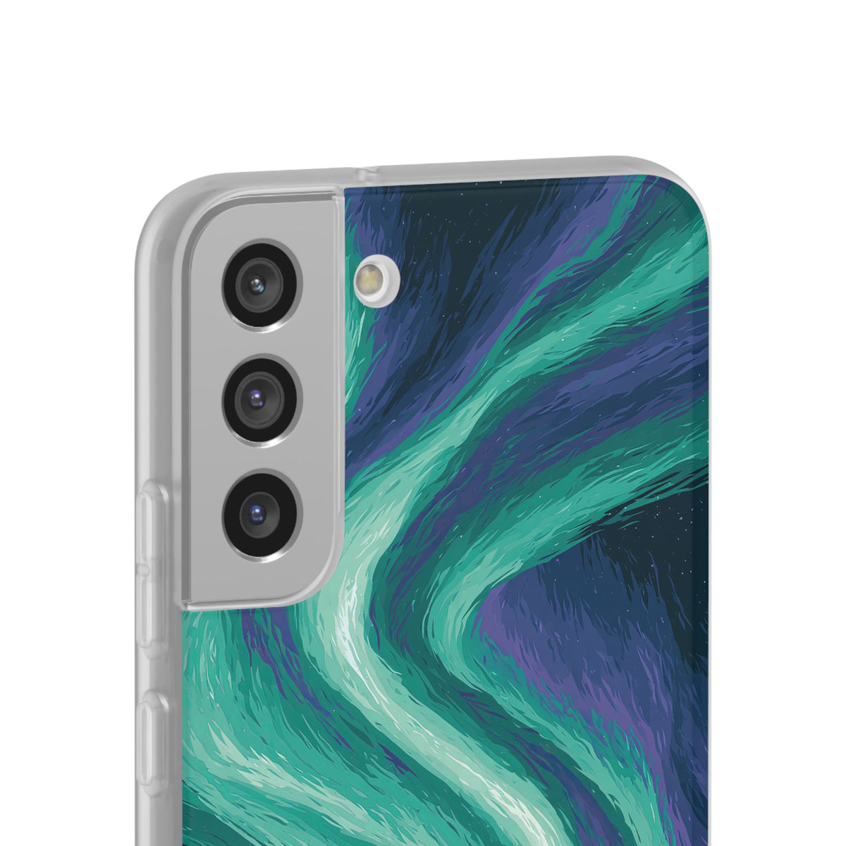 Arctic Aurora Bear · Lite Phone Case for Samsung · Teal
