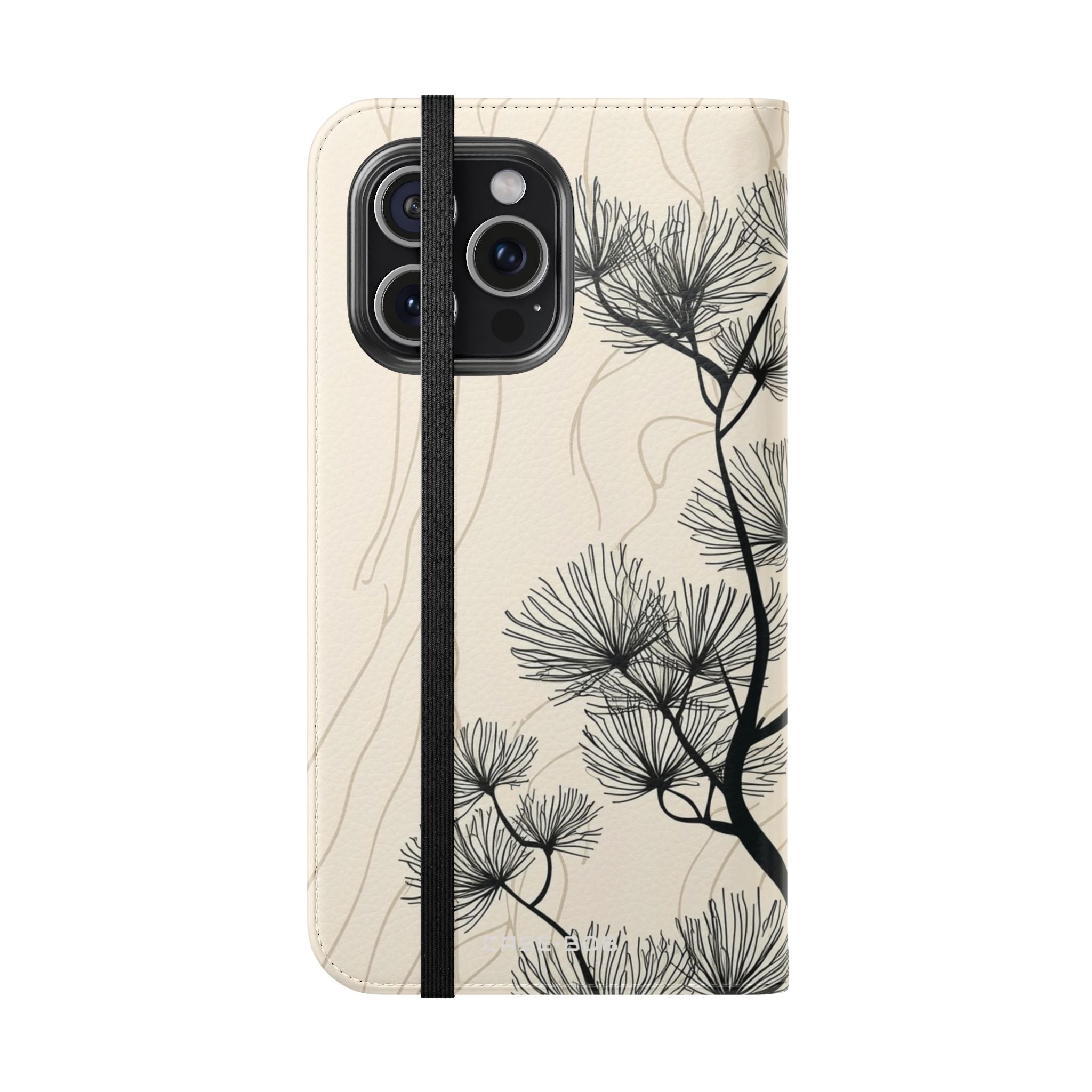 Spiky Tree Sunset - iPhone 15 Pro Max Case - Wallet