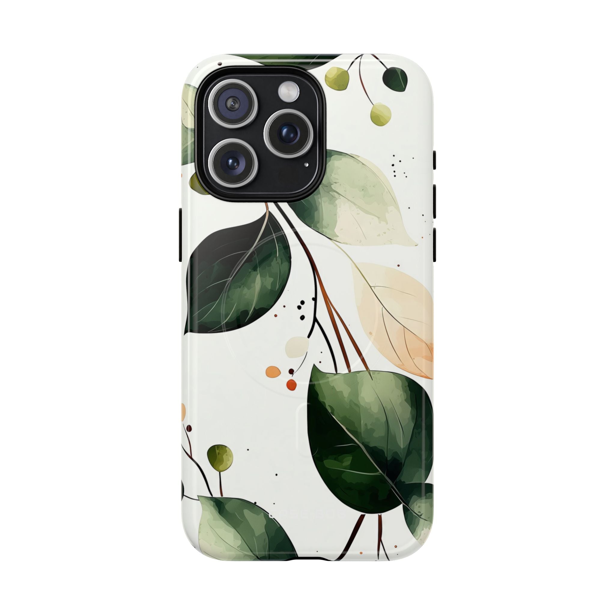 Greenberry Branch iPhone 15 Pro Max Cover - Tough+