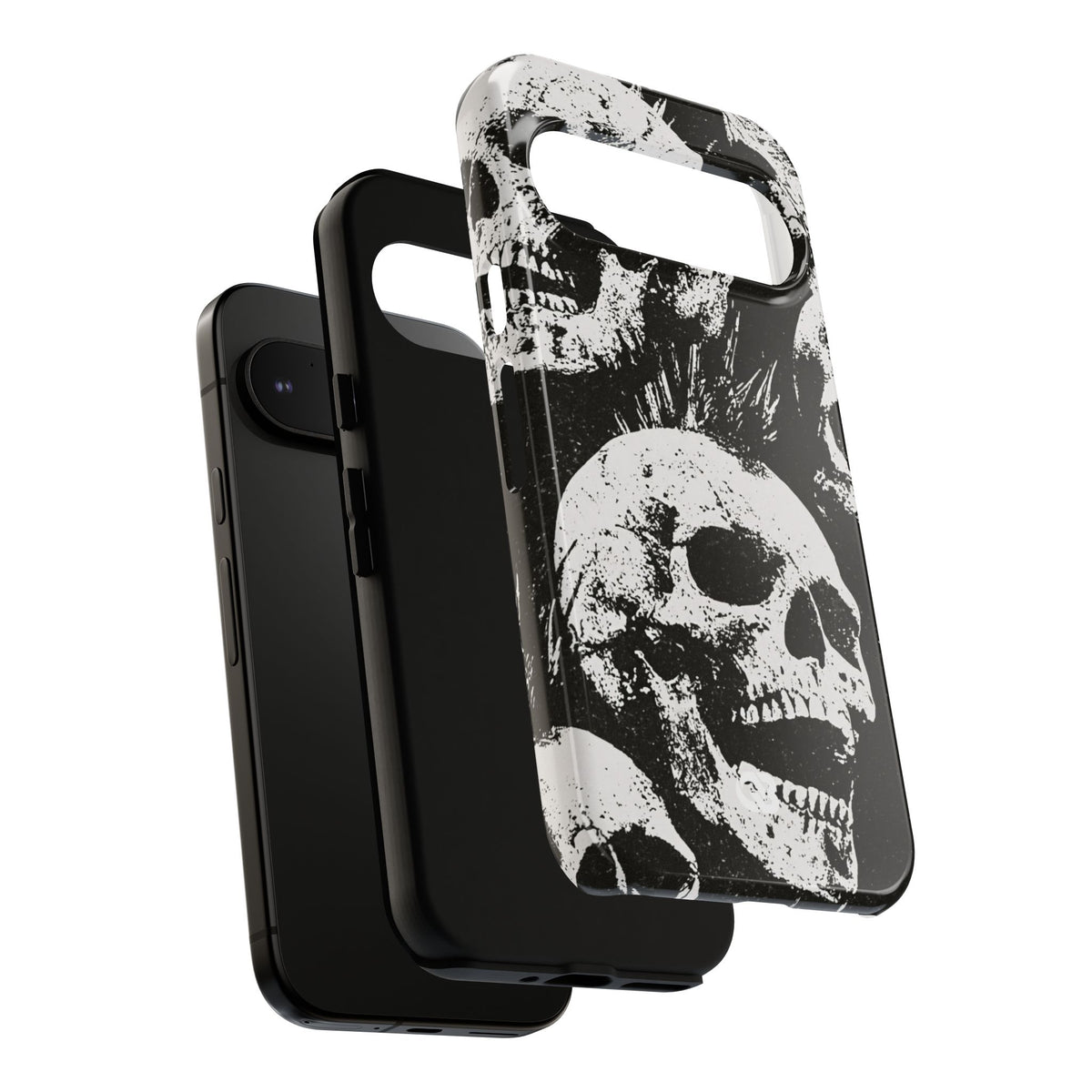 Punk Skull Riot · Tough Phone Case for Pixel · Black