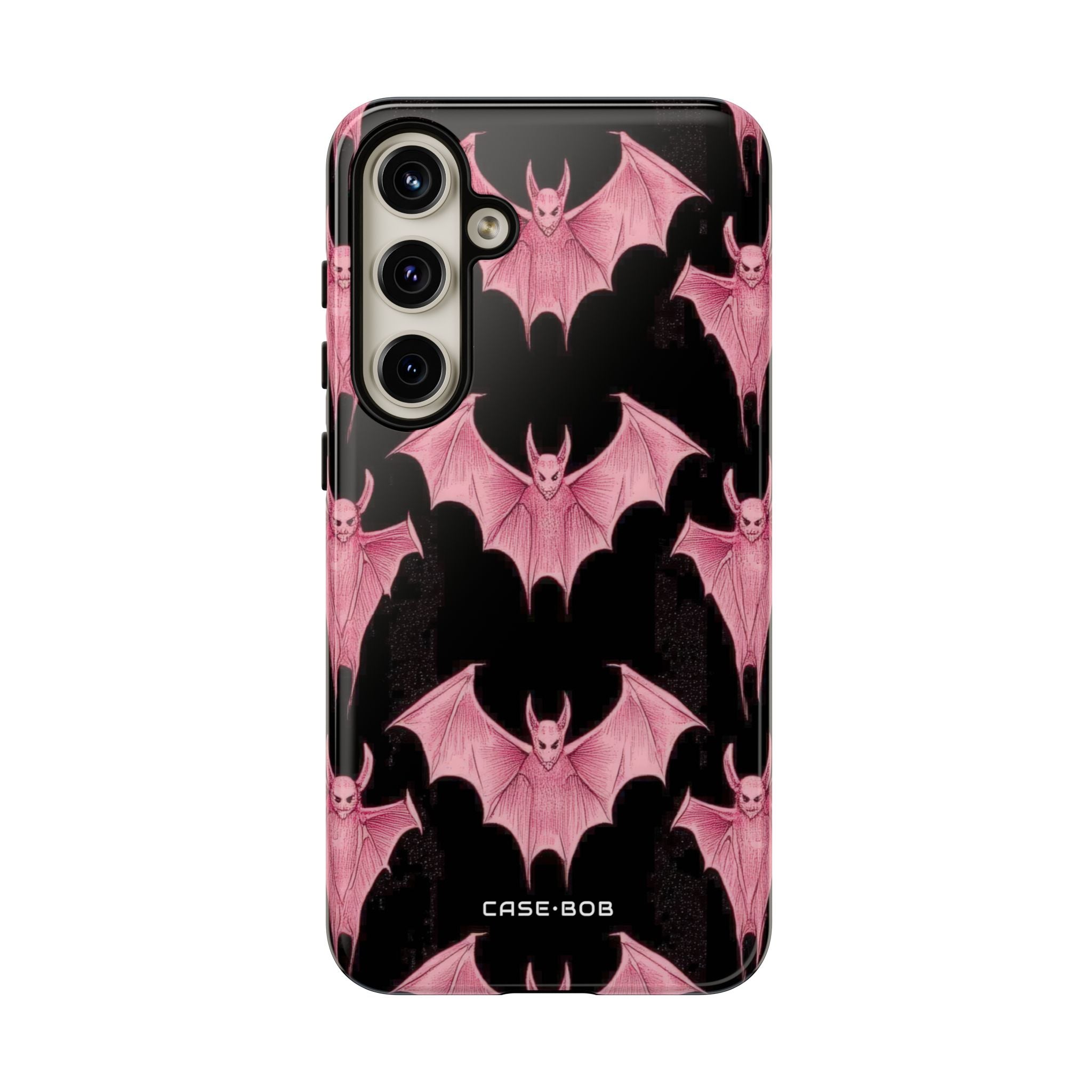 Pink Batwave Samsung S24 Plus Case - Tough