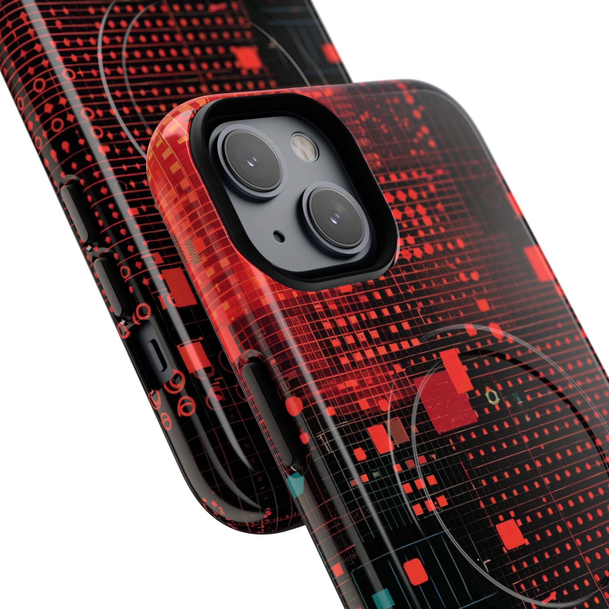 Grid Fusion iPhone 14 Case - Tough+