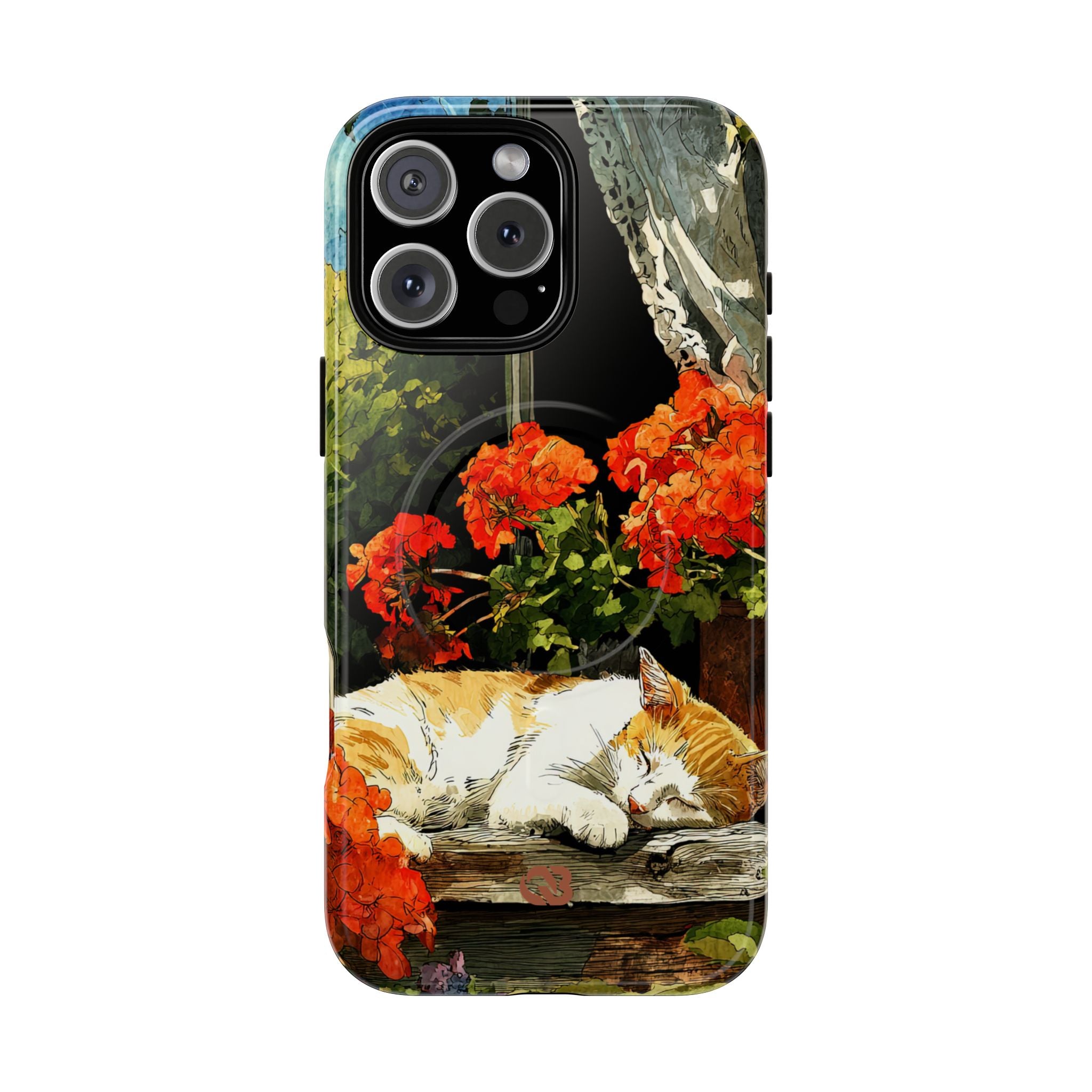 Sleeping Ginger Bloom · Tough+ Phone Case for iPhone · Magsafe
