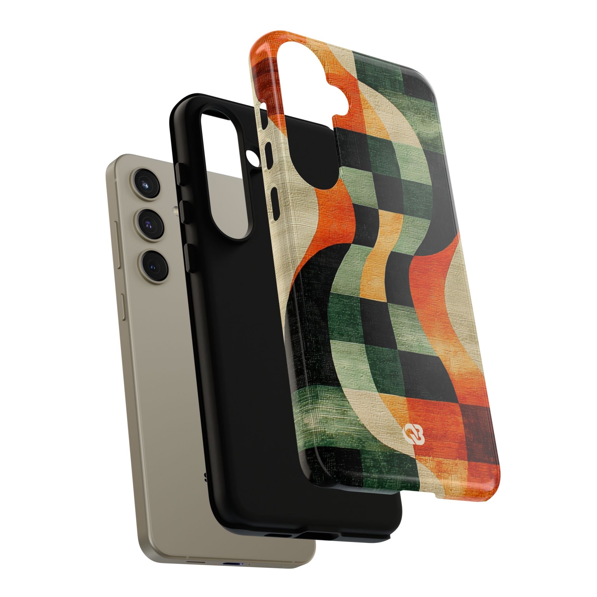 Burnt Orange Curve · Tough Handyhülle für Samsung