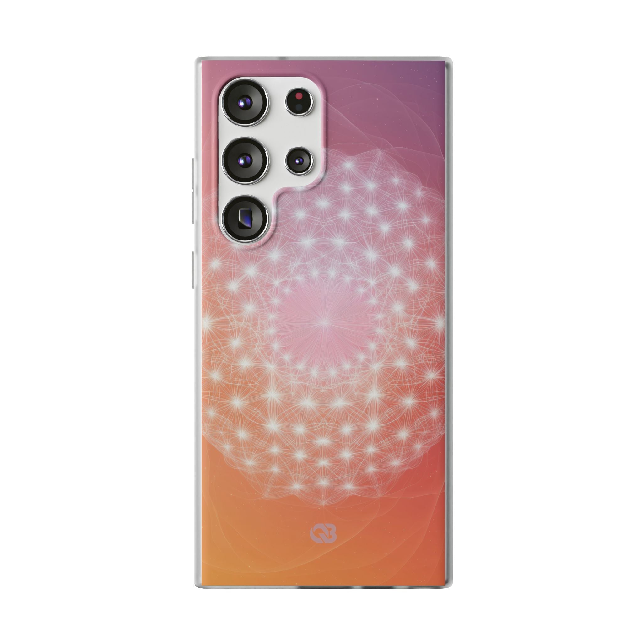 Radiant Stardust Mandala · Soft Mobilskal för Samsung