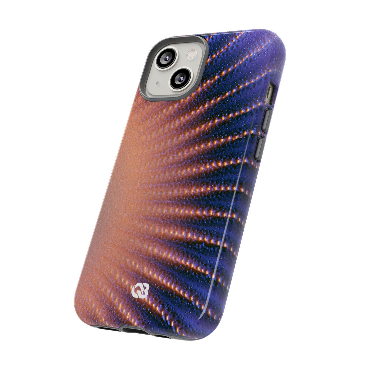 Luminous Aura Burst · Tough Phone Case for iPhone · Blue