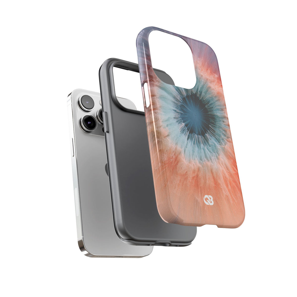 Radiant Aura Core · Tough Phone Case for iPhone · Orange
