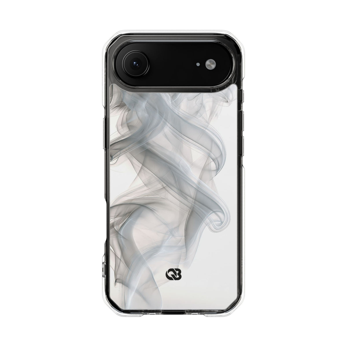 Vapor Noir · Clear Impact Magnetic Phone Case for iPhone · White