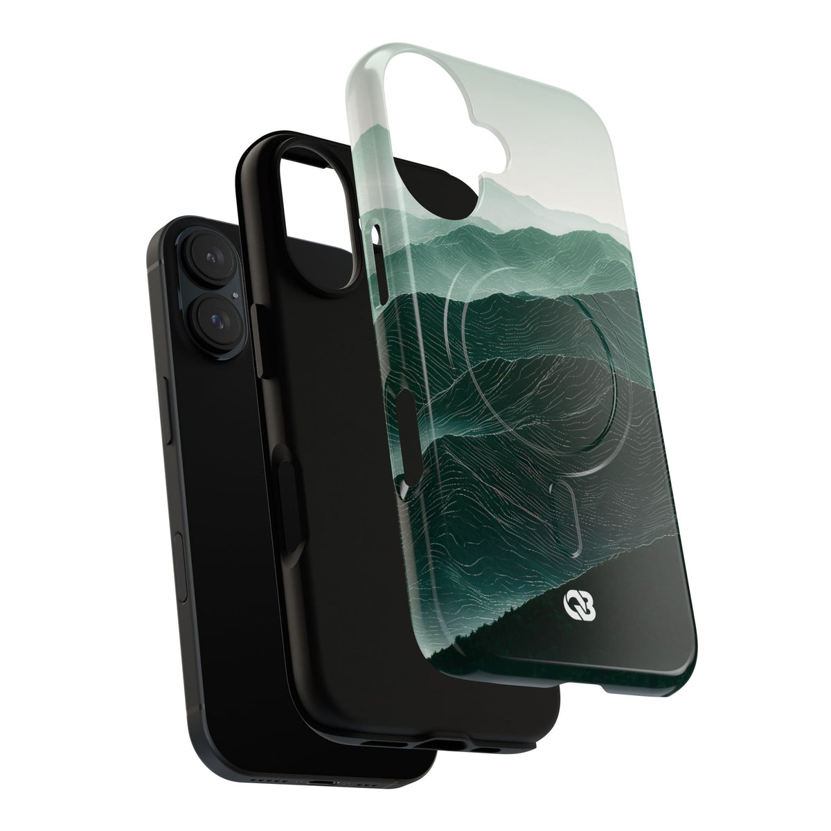 Alpine Mist · Tough 2.0 Magnetic Phone Case for iPhone · Green