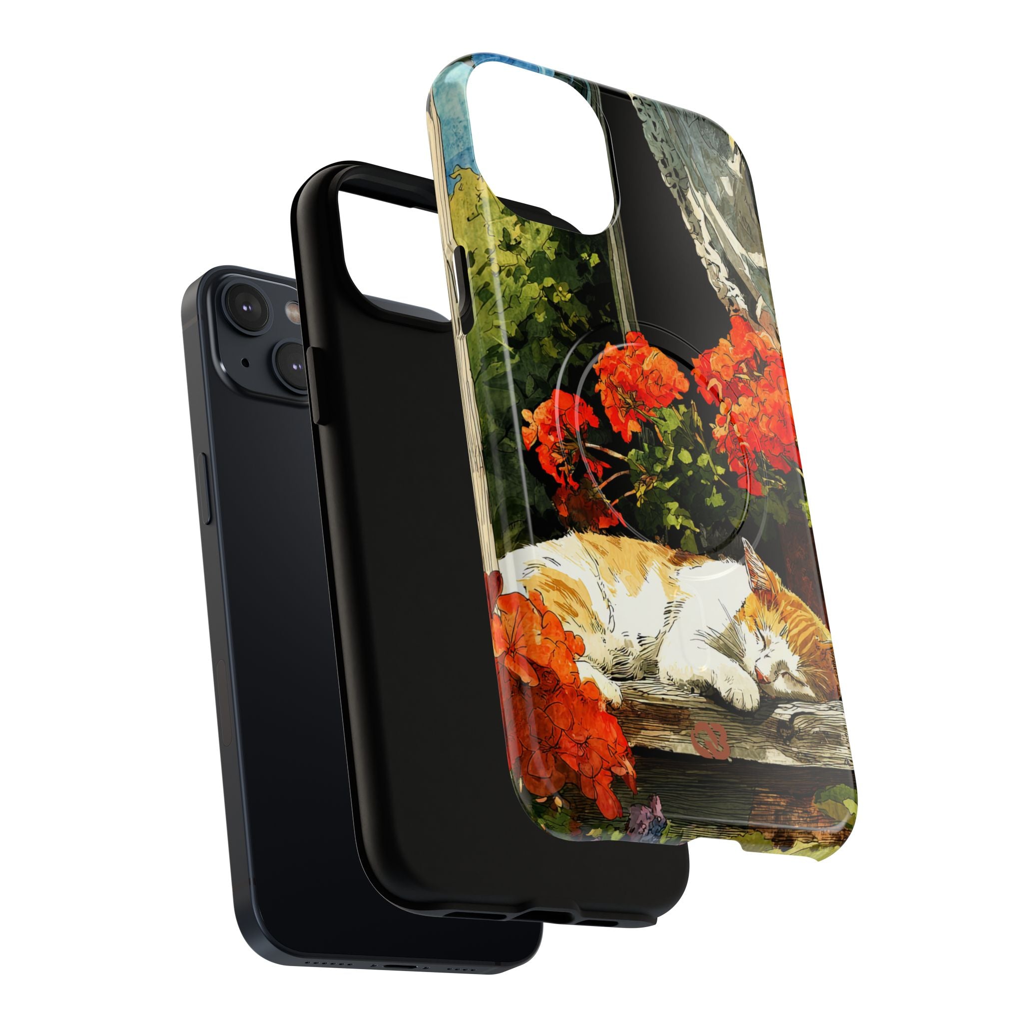 Sleeping Ginger Bloom · Tough+ Phone Case for iPhone · Magsafe
