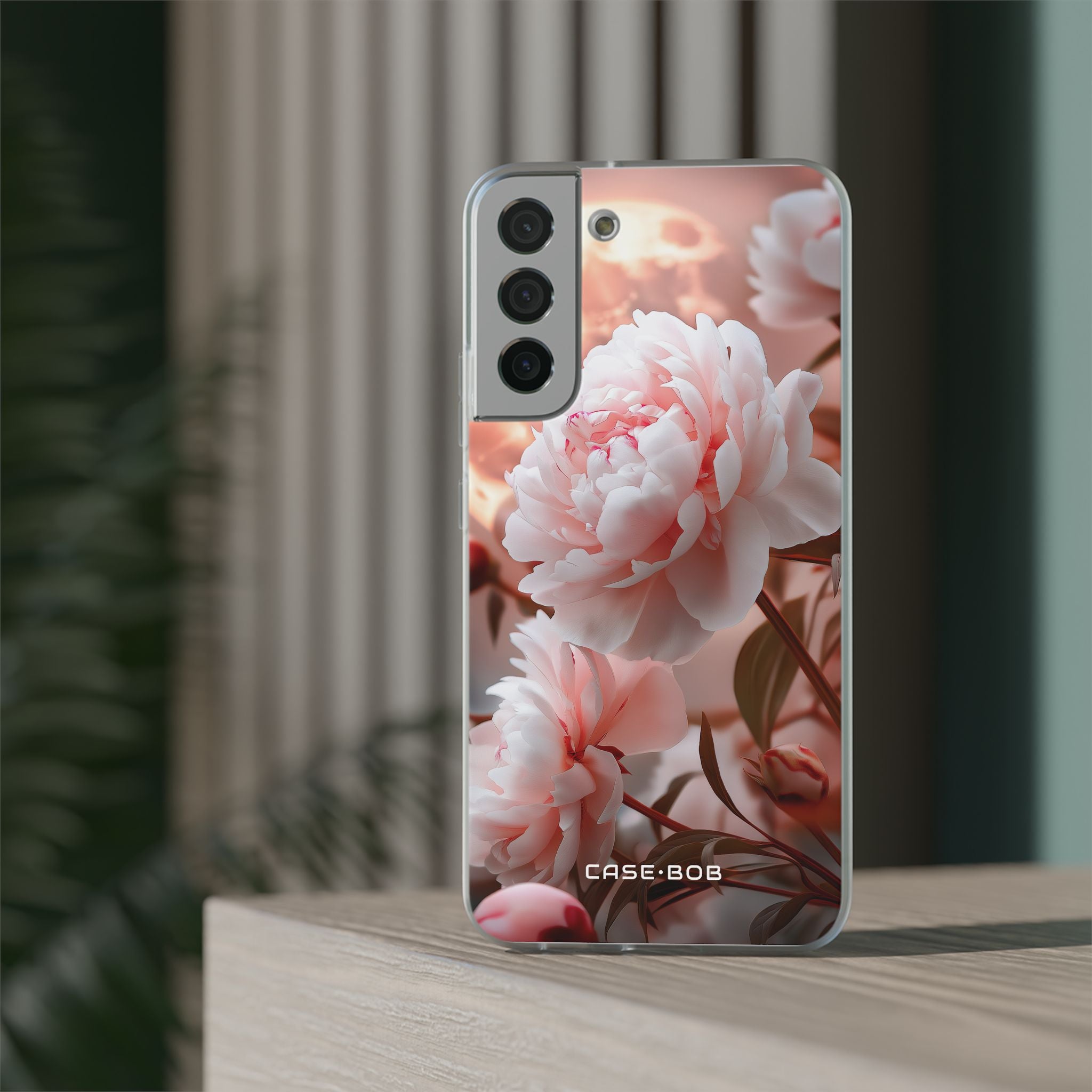 Peony Moonlight Samsung S22 Plus Case - Soft