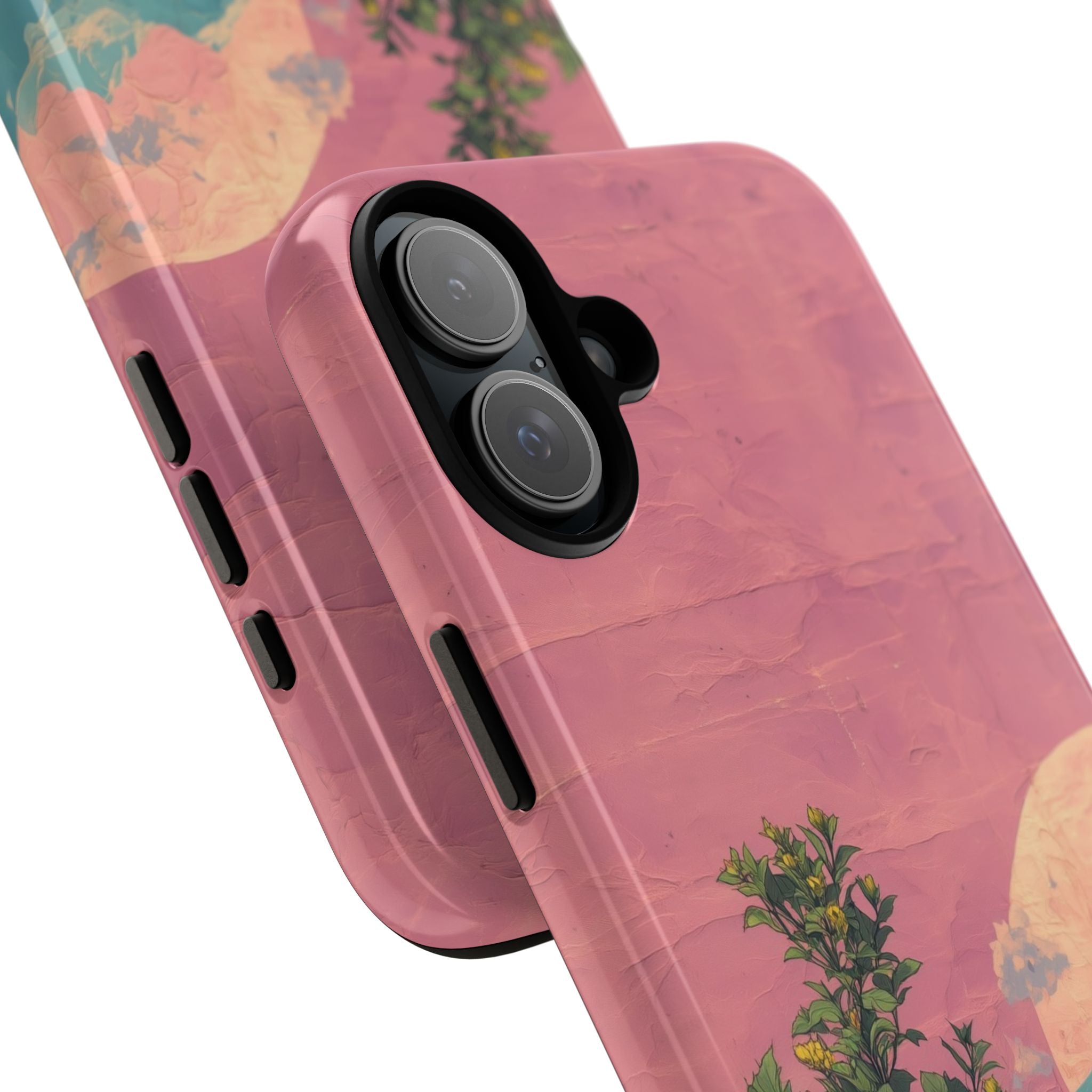Lunar Pastel Bloom · Coque de téléphone Tough pour iPhone