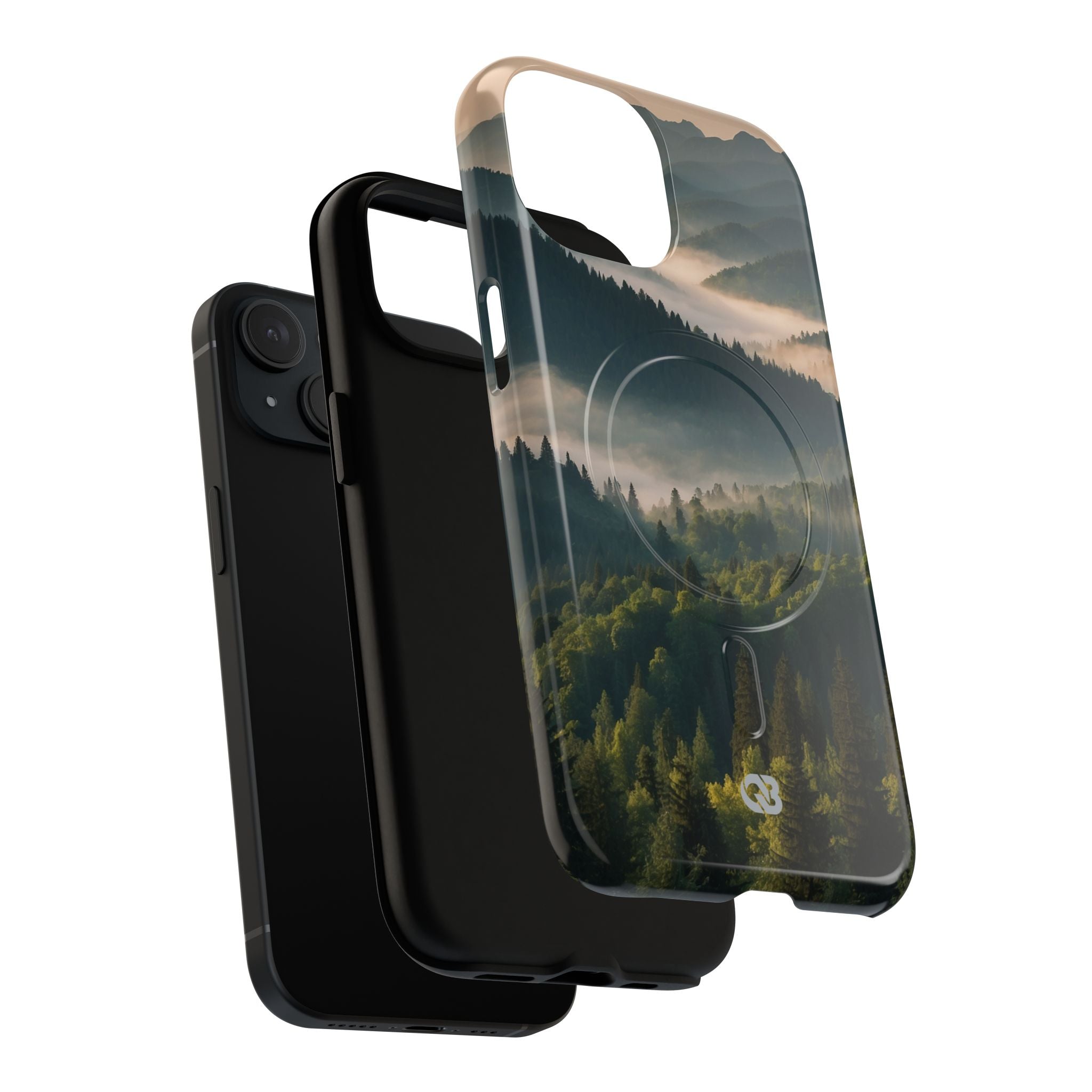 Foggy Mountain Ridge · Tough+ Hoesje voor iPhone · Magsafe