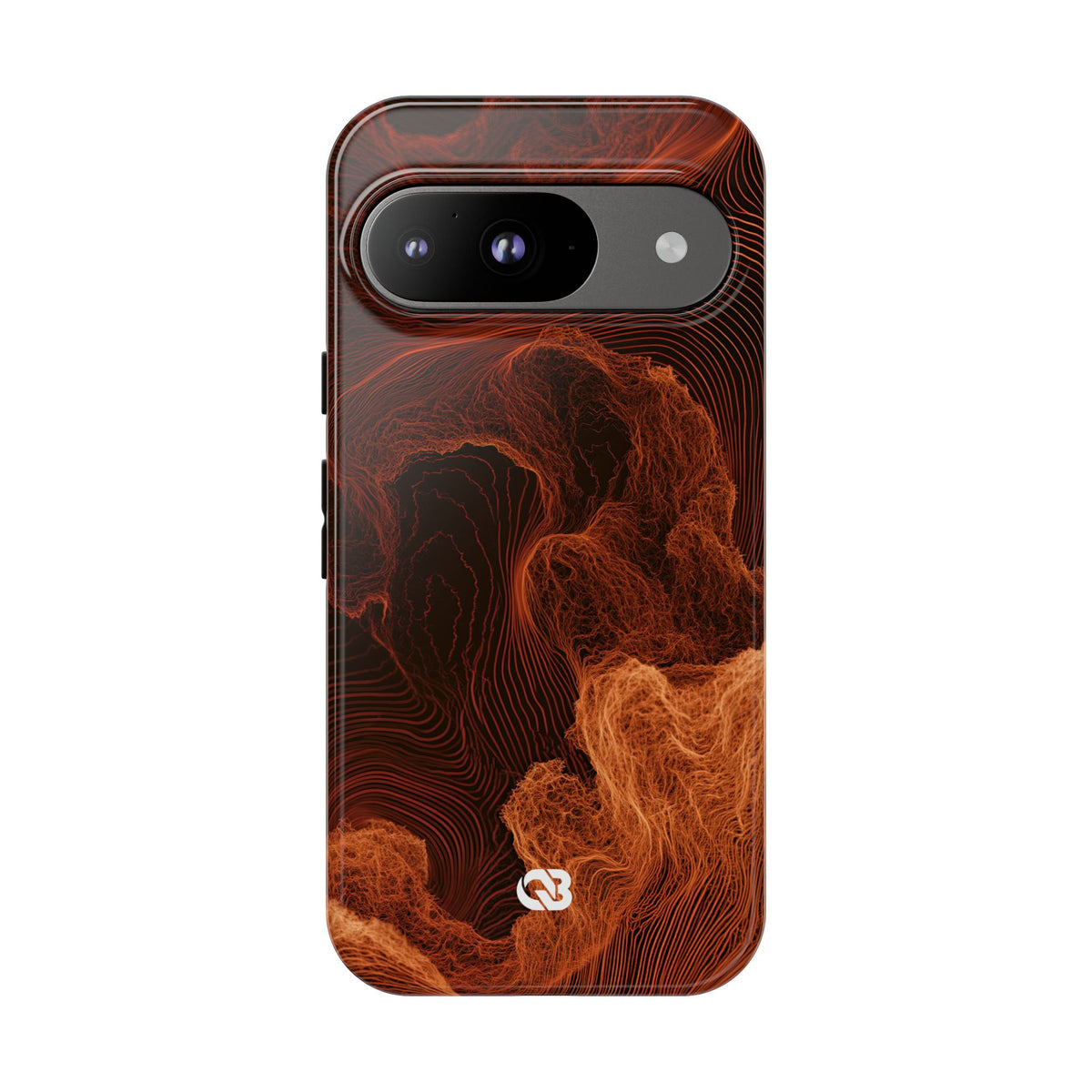 Amber Filament · Tough Phone Case for Pixel · Orange