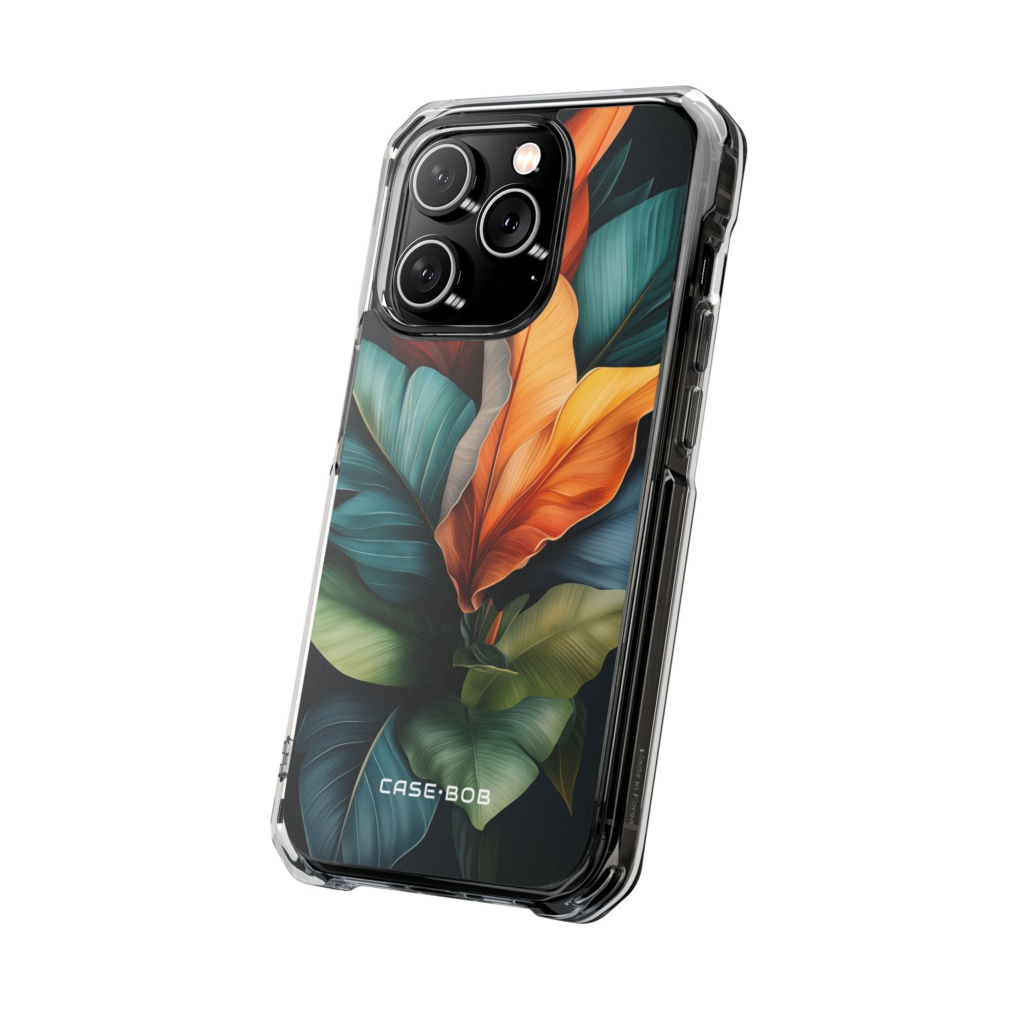 Tropical Leafburst iPhone 14 Pro Case - Impact
