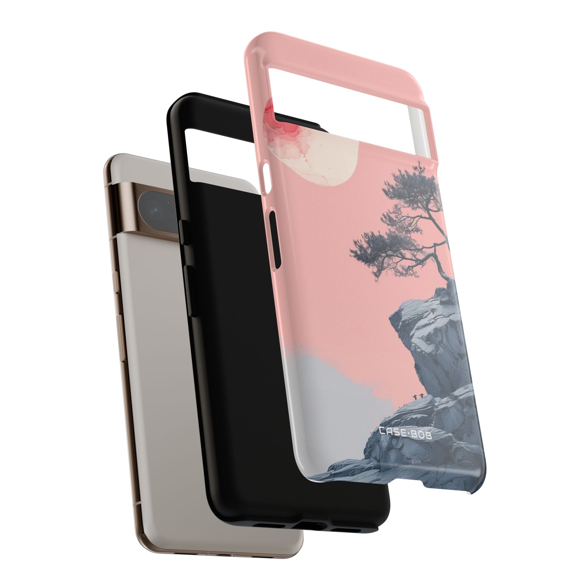 Crimson Moon Tree Google Pixel 8 Pro -kovaus - Tough