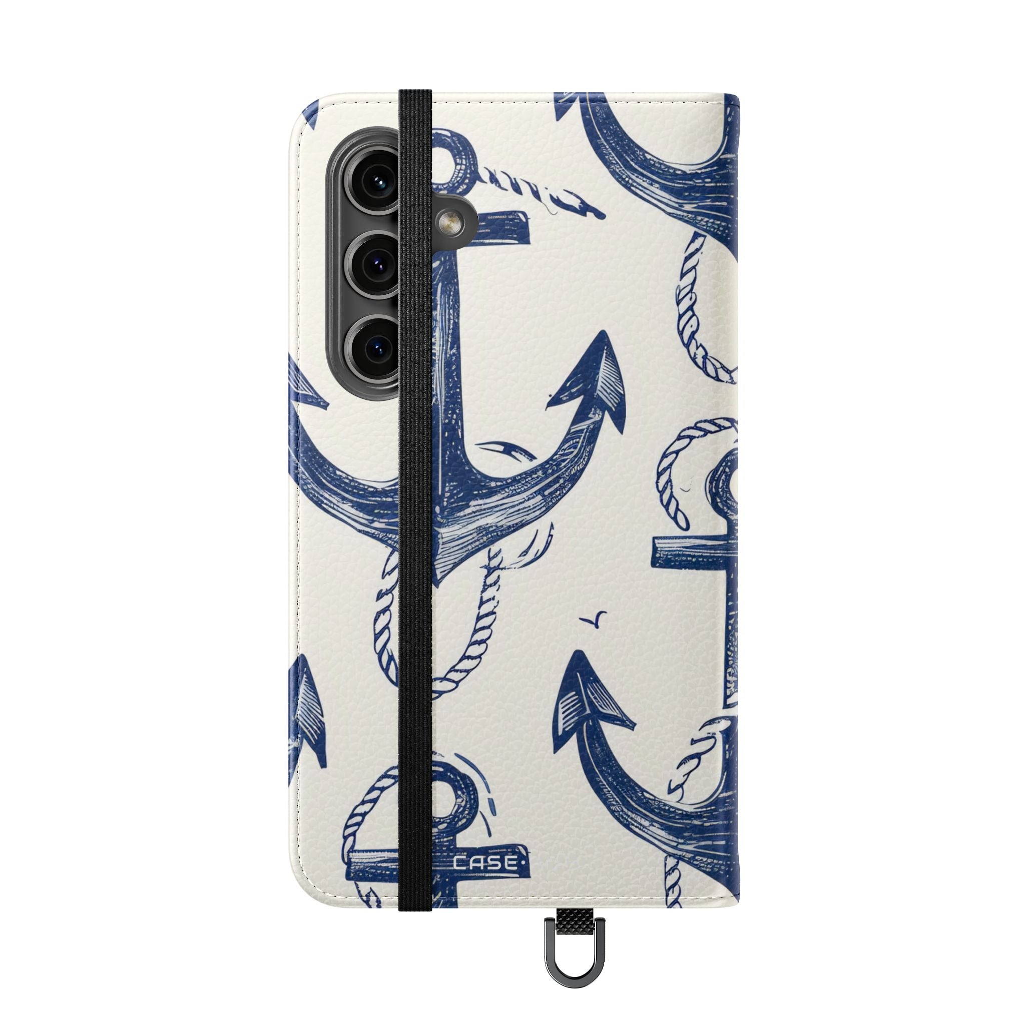 Blue Anchor Breeze - Samsung S24 Case - Wallet