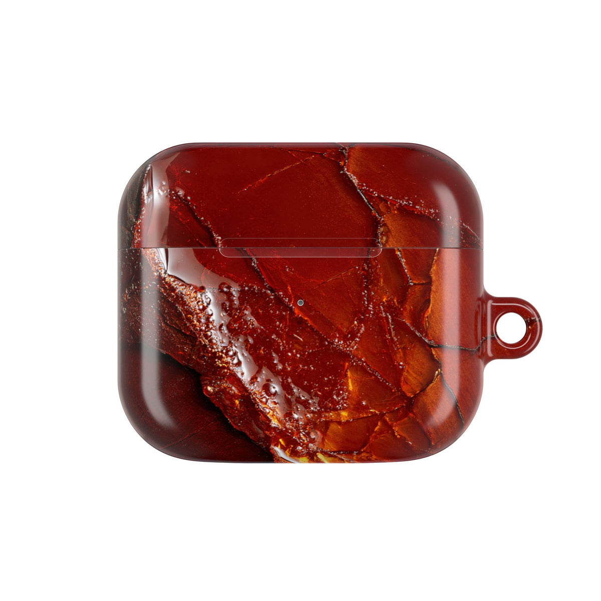 Amber Embrace · Hard Case for AirPods & AirPods Pro · Brown