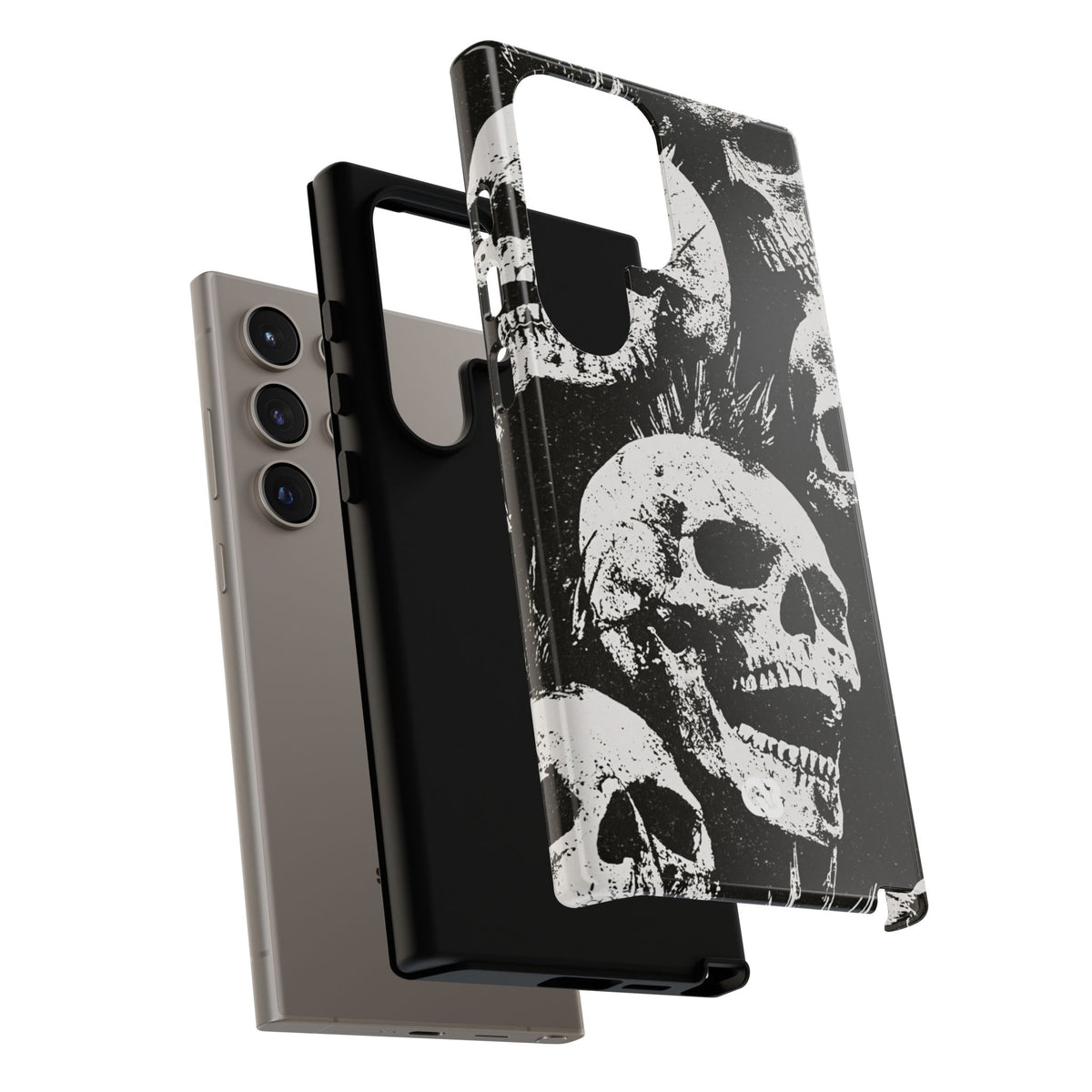 Punk Skull Riot · Tough Phone Case for Samsung · Black