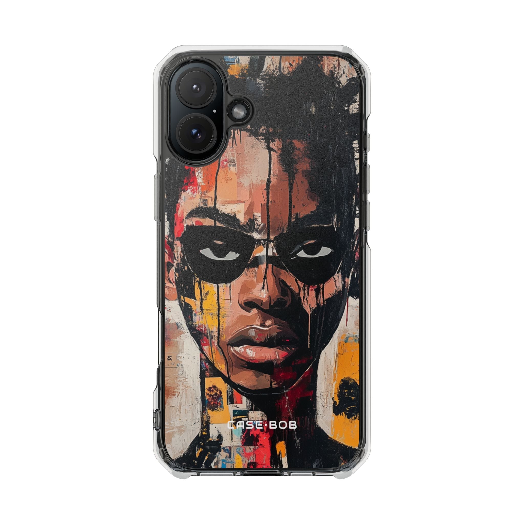Masked Portrait Drips iPhone 16 Plus Case - Impact