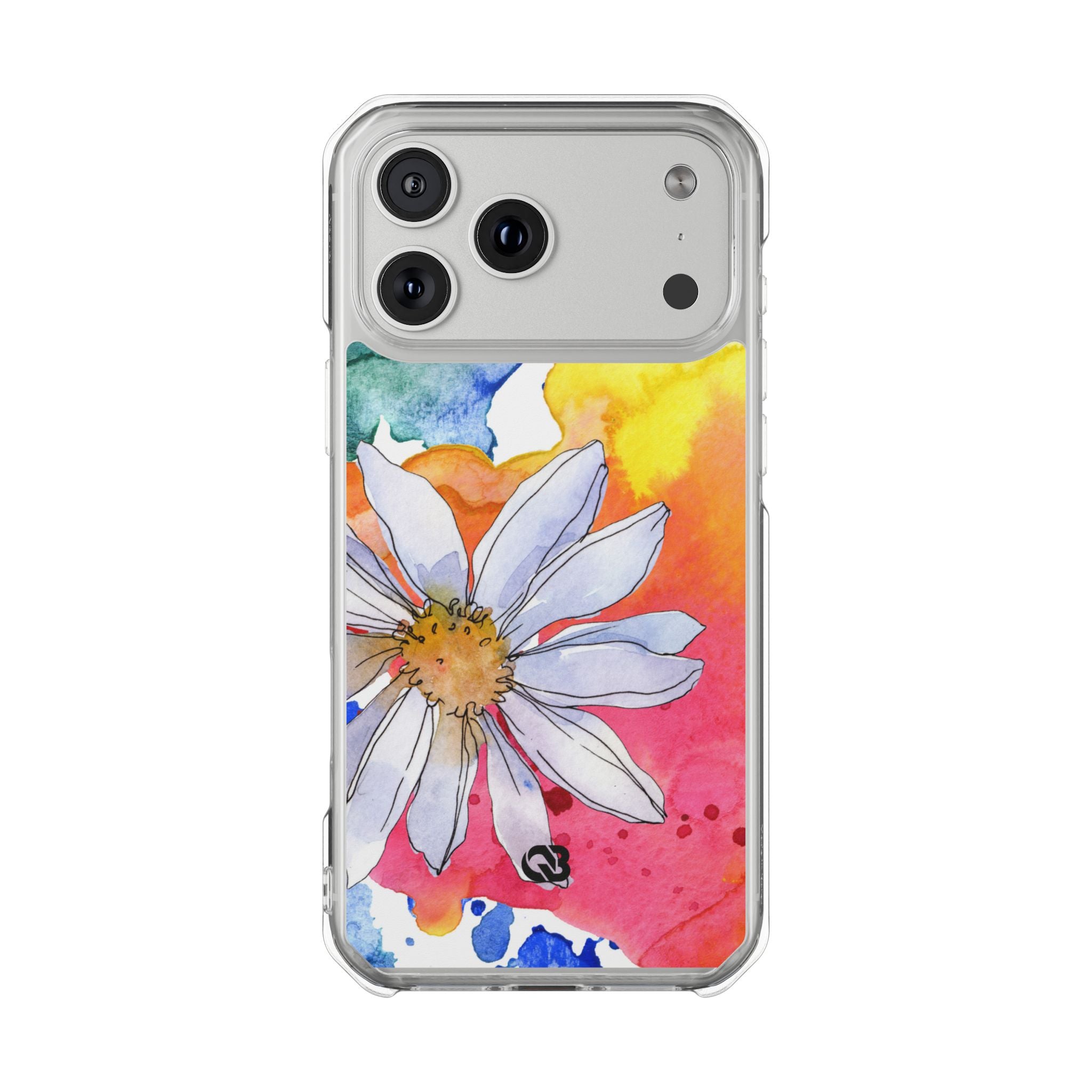 Vivid Bloom Splatter · Impact Phone Case for iPhone · Magsafe