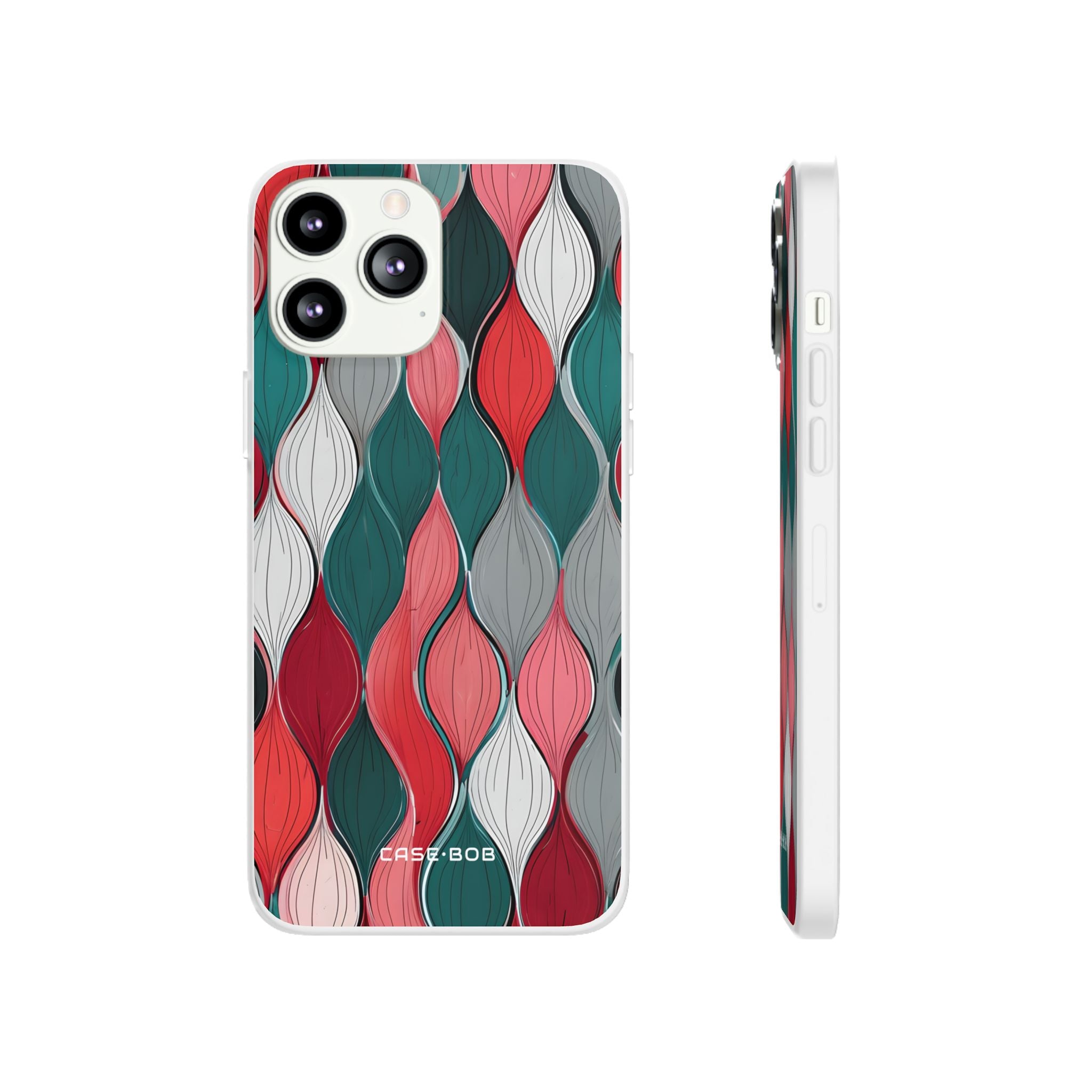 Blattkaskade Teal iPhone 13 Pro Max - Soft