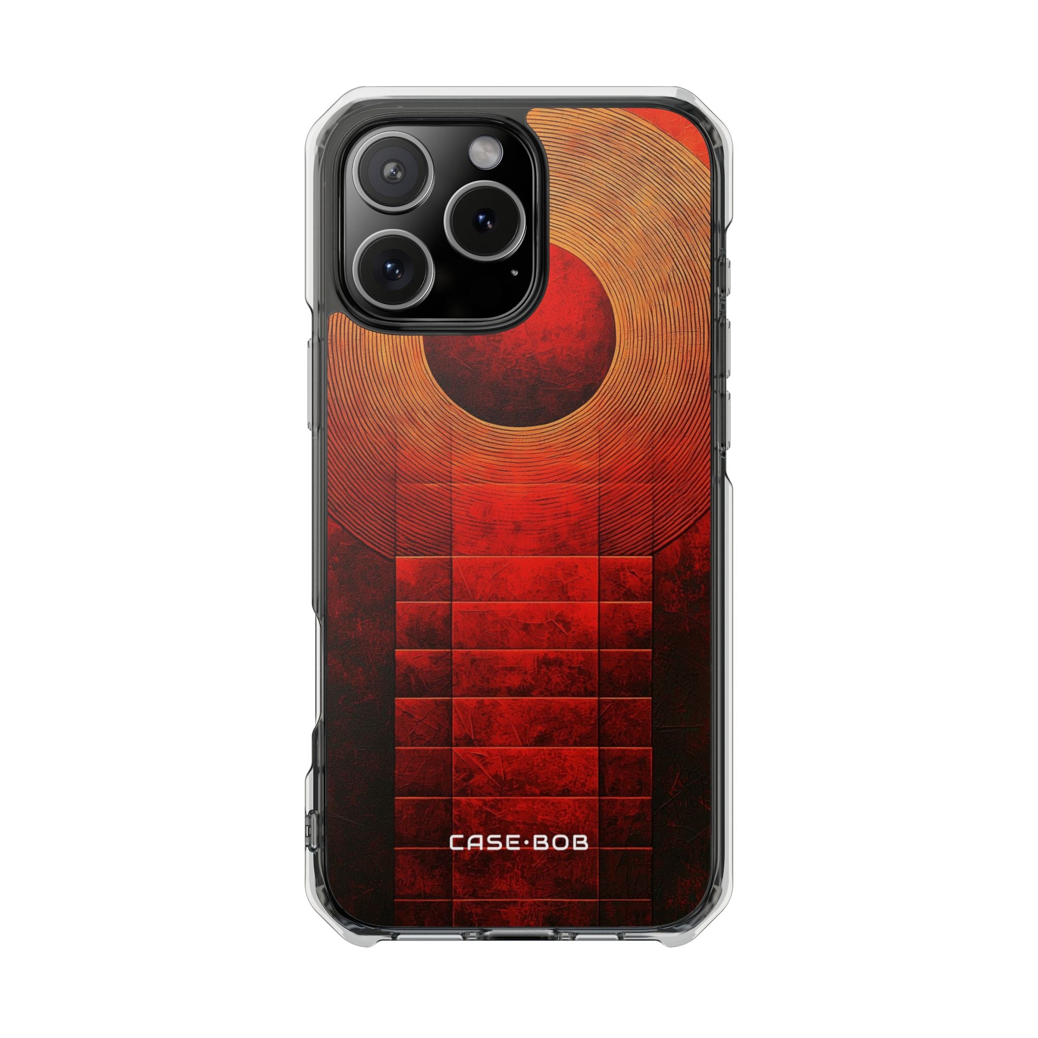 Crimson Orbit iPhone 16 Pro Max -suojaus - Impact