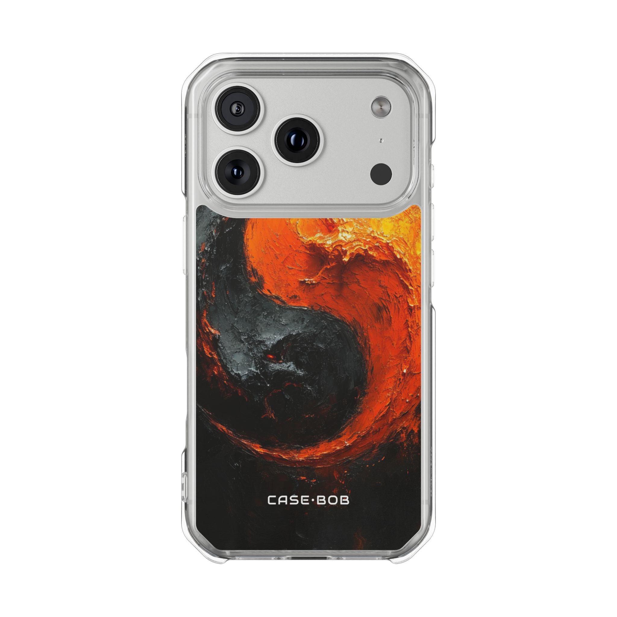 Fiery YinYang iPhone 17 Pro Case - Impact