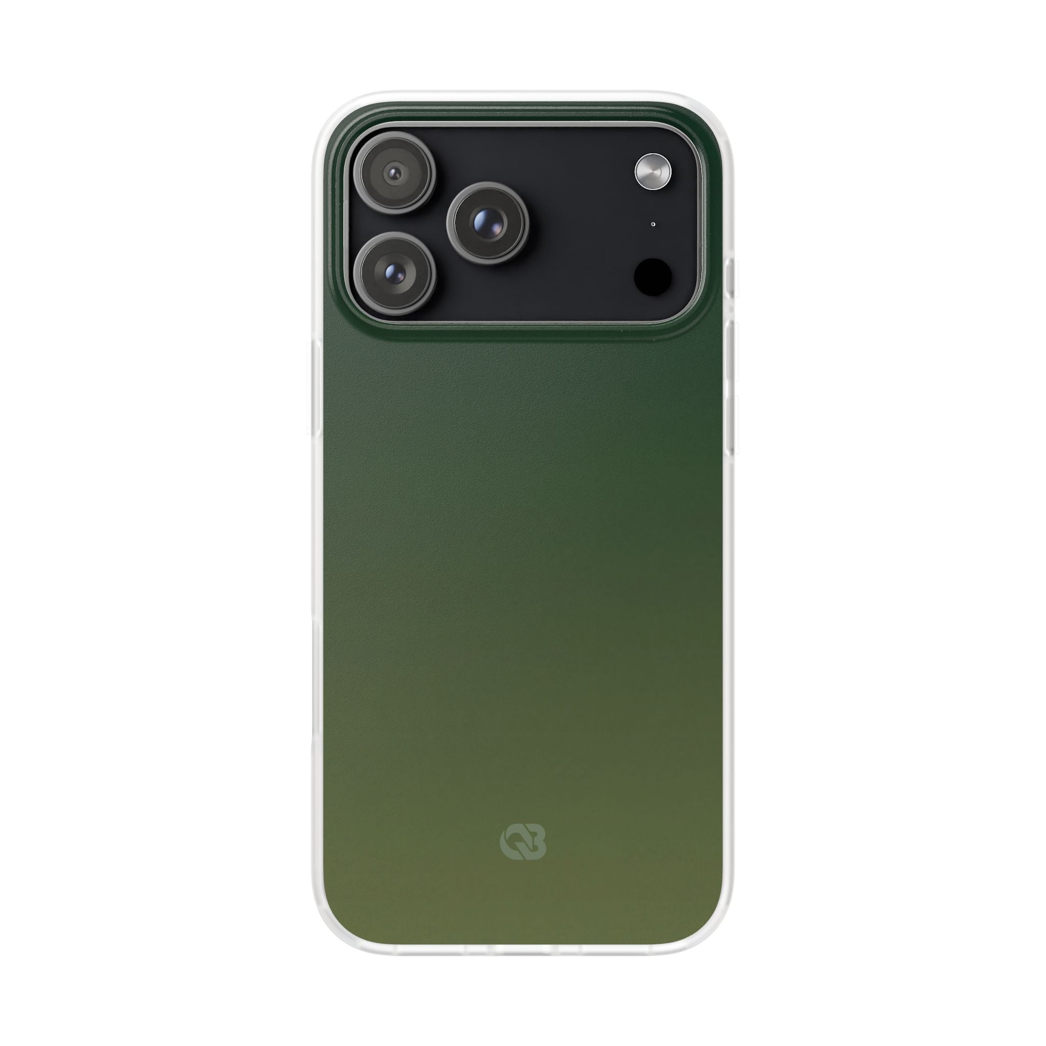 Green Lite Phone Case for iPhone - Shadow Moss Grain