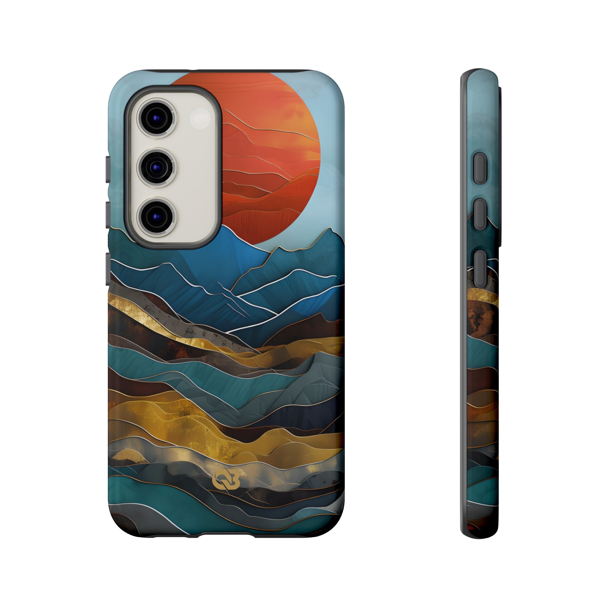 Molten Sun Peaks · Tough Coque de téléphone pour Samsung