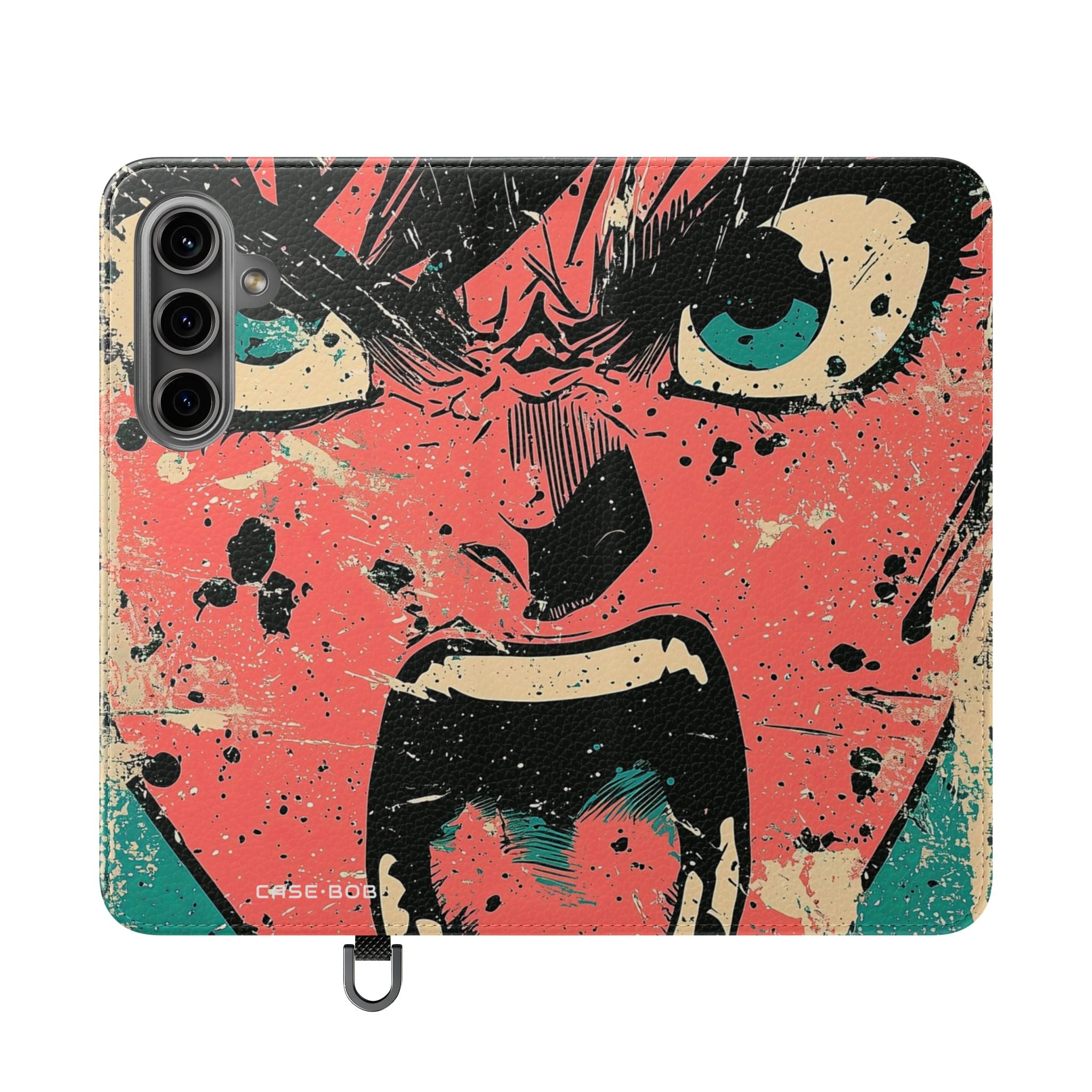 Shouting Face Burst - Samsung S24 Case - Wallet