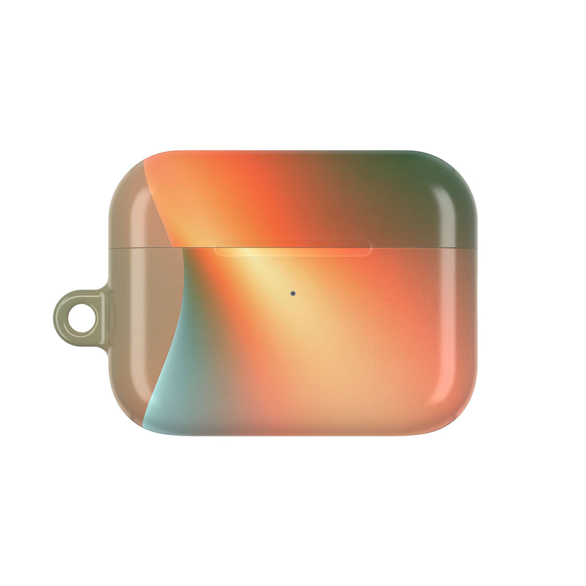 Radiant Contour · Hard Case for AirPods & AirPods Pro · Orange