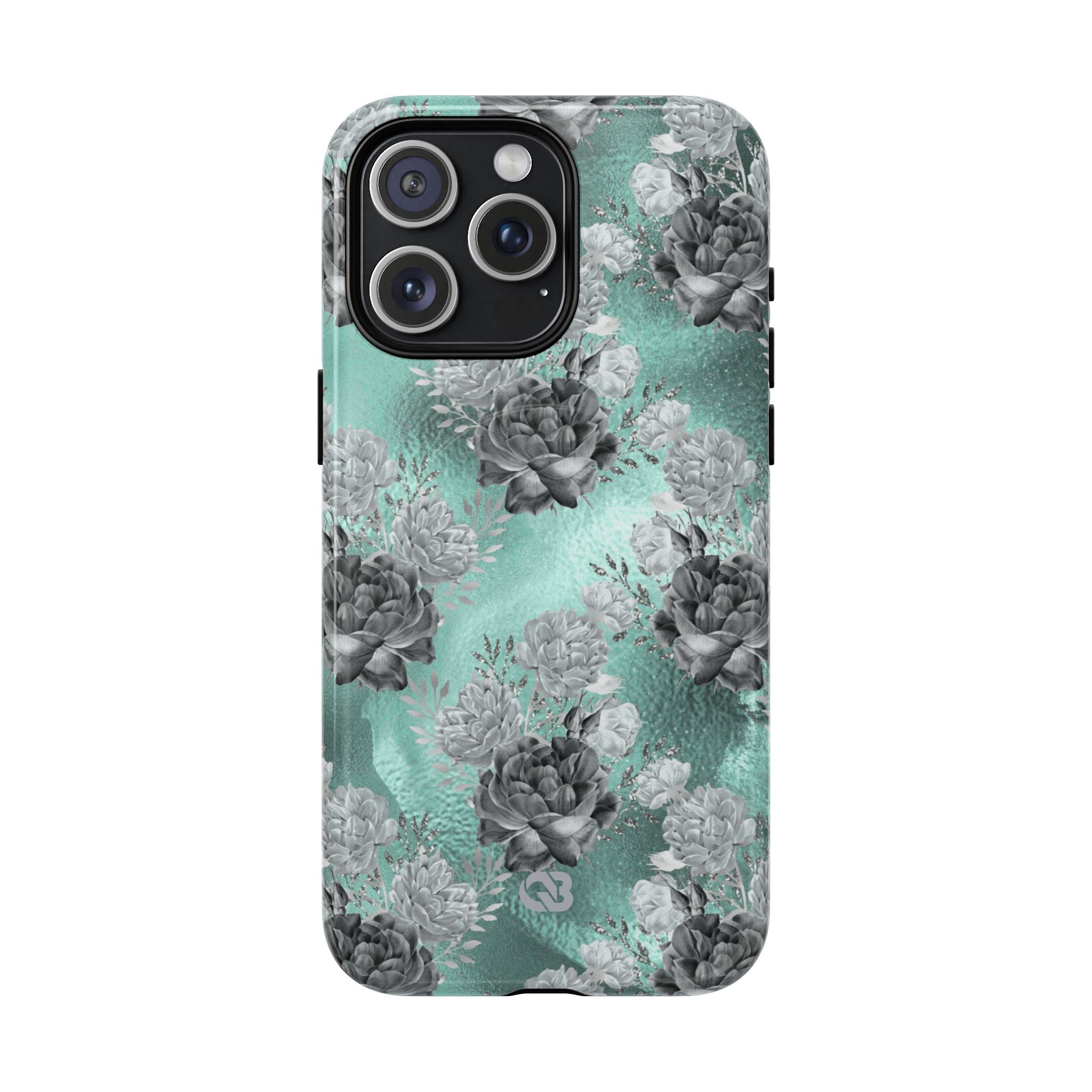 Frost Mint Floral · Tough+ Custodia per iPhone · Magsafe