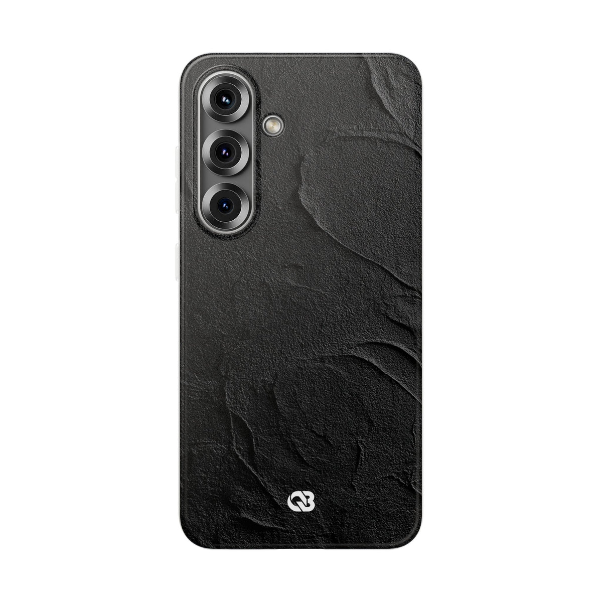 Obsidian Stucco Relief · Lite Phone Case for Samsung · Black
