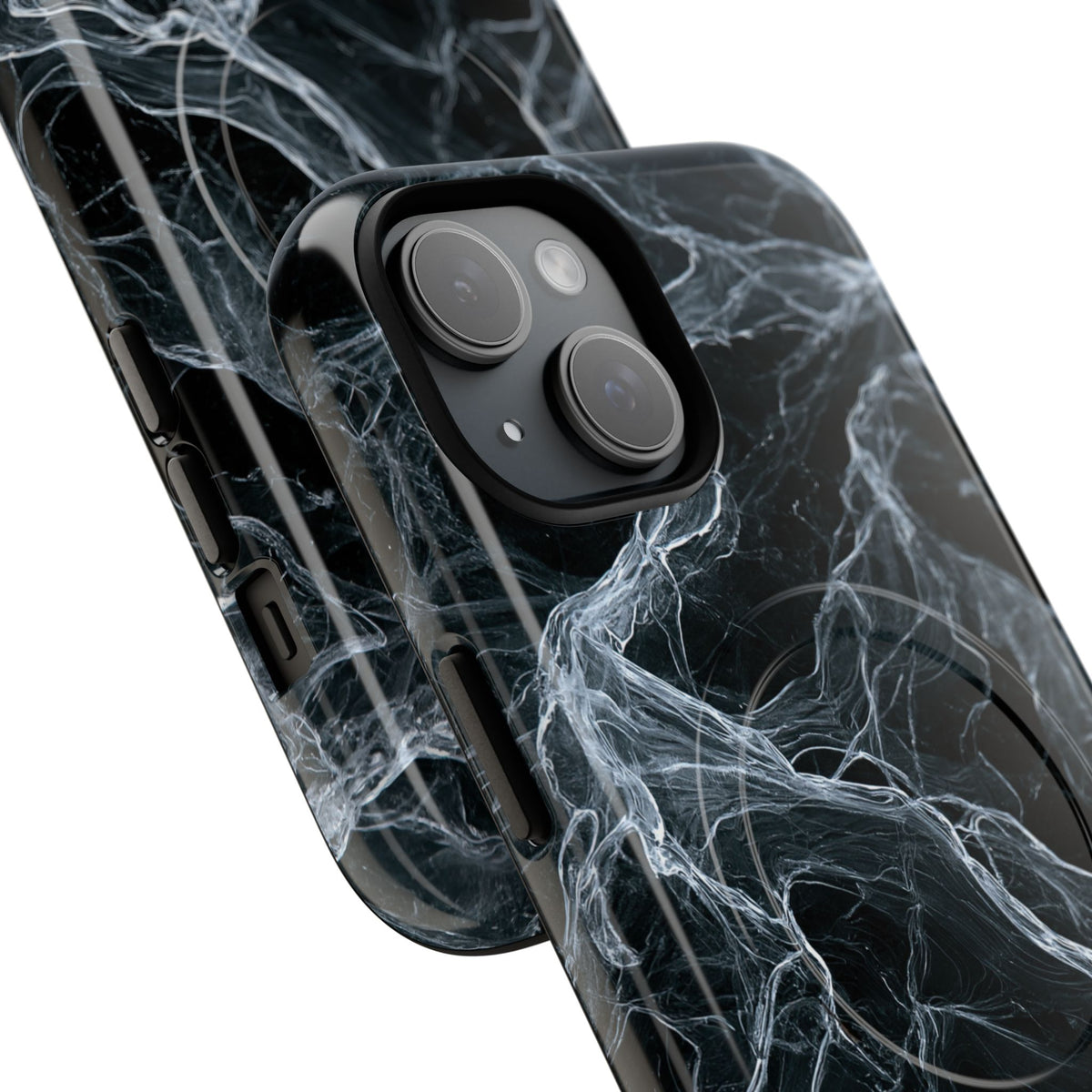 Arctic Gossamer · Tough 2.0 Magnetic Phone Case for iPhone · Black