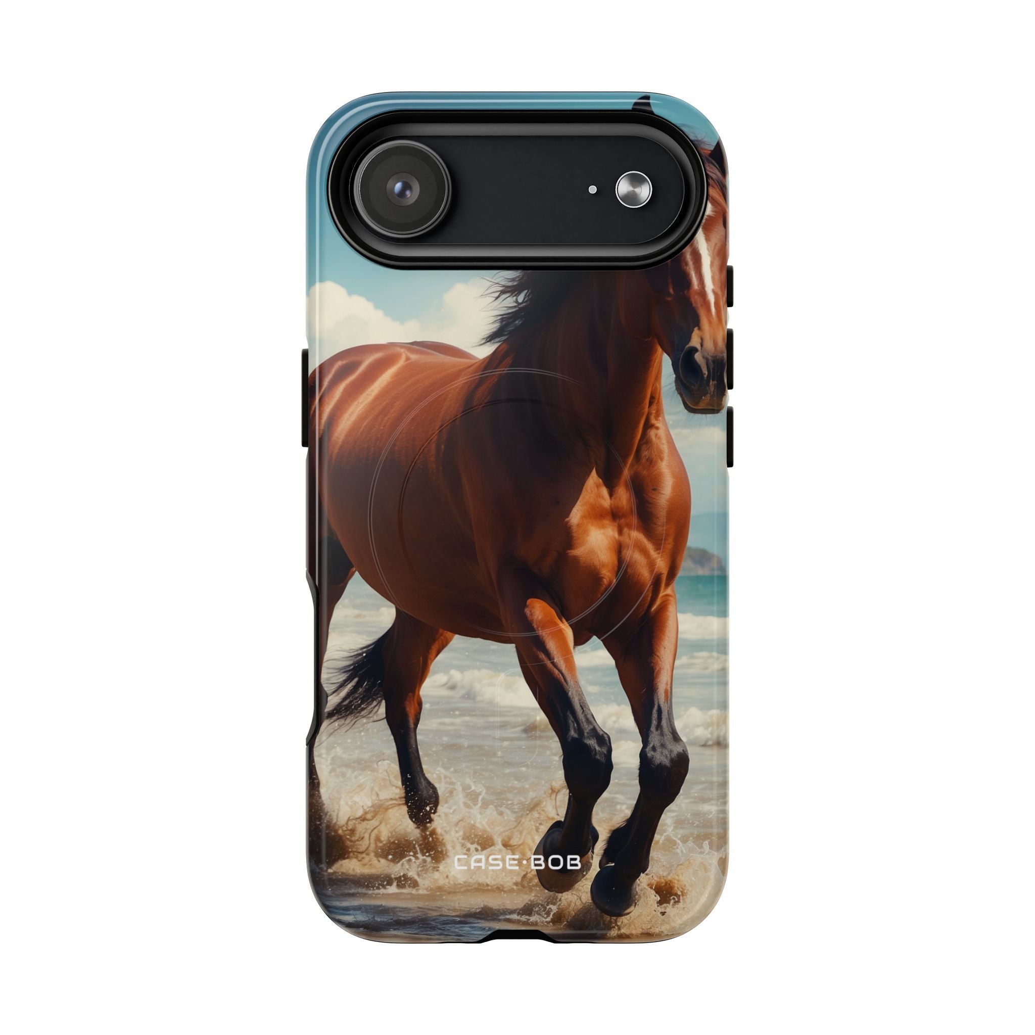 Blazing Horse iPhone 17 Air Case - Tough+ - CASE•BOB