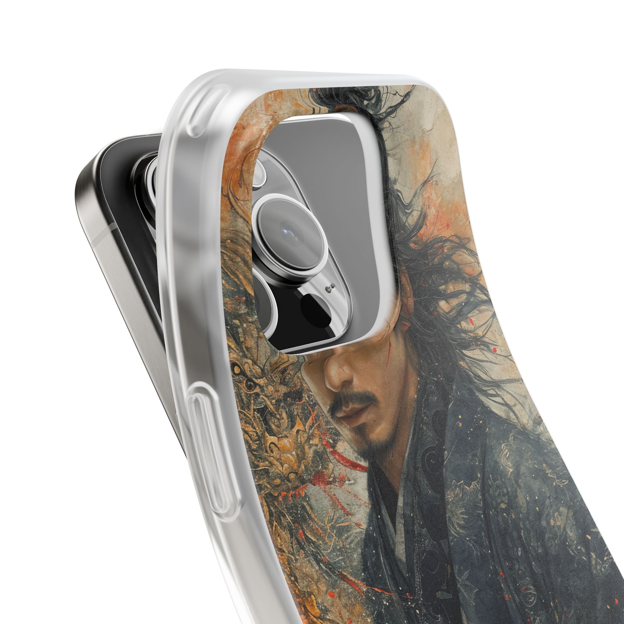 Dragonblade Warrior iPhone 16 Pro Case - Soft