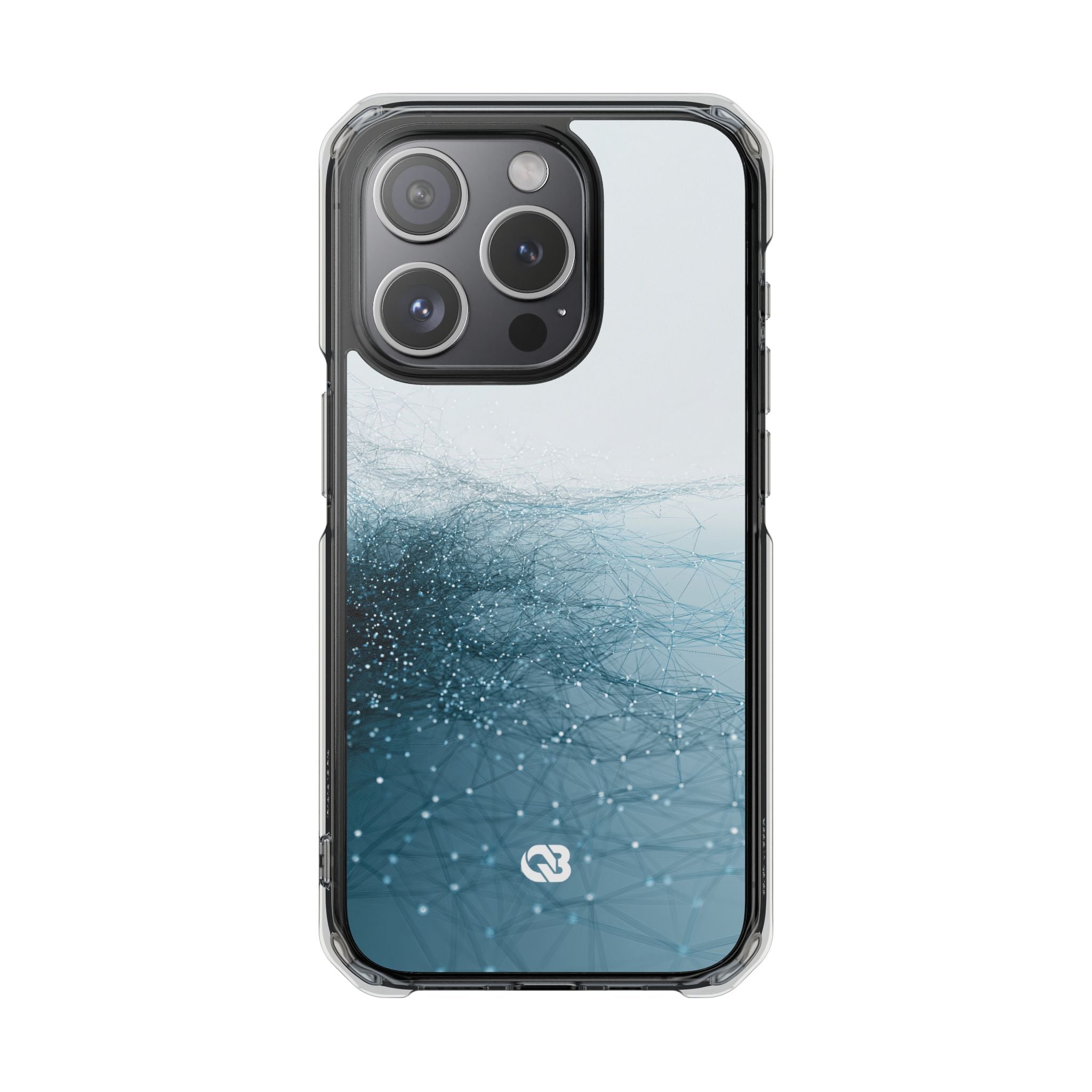 Teal Impact MagSafe Phone Case for iPhone - Arctic Pulse Mesh