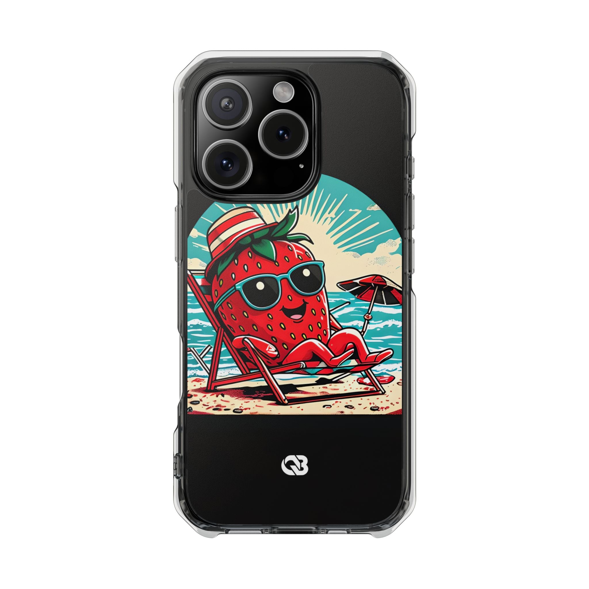 Ρετρό Παραλιακό Μούρο · Impact Θήκη για iPhone · Magsafe