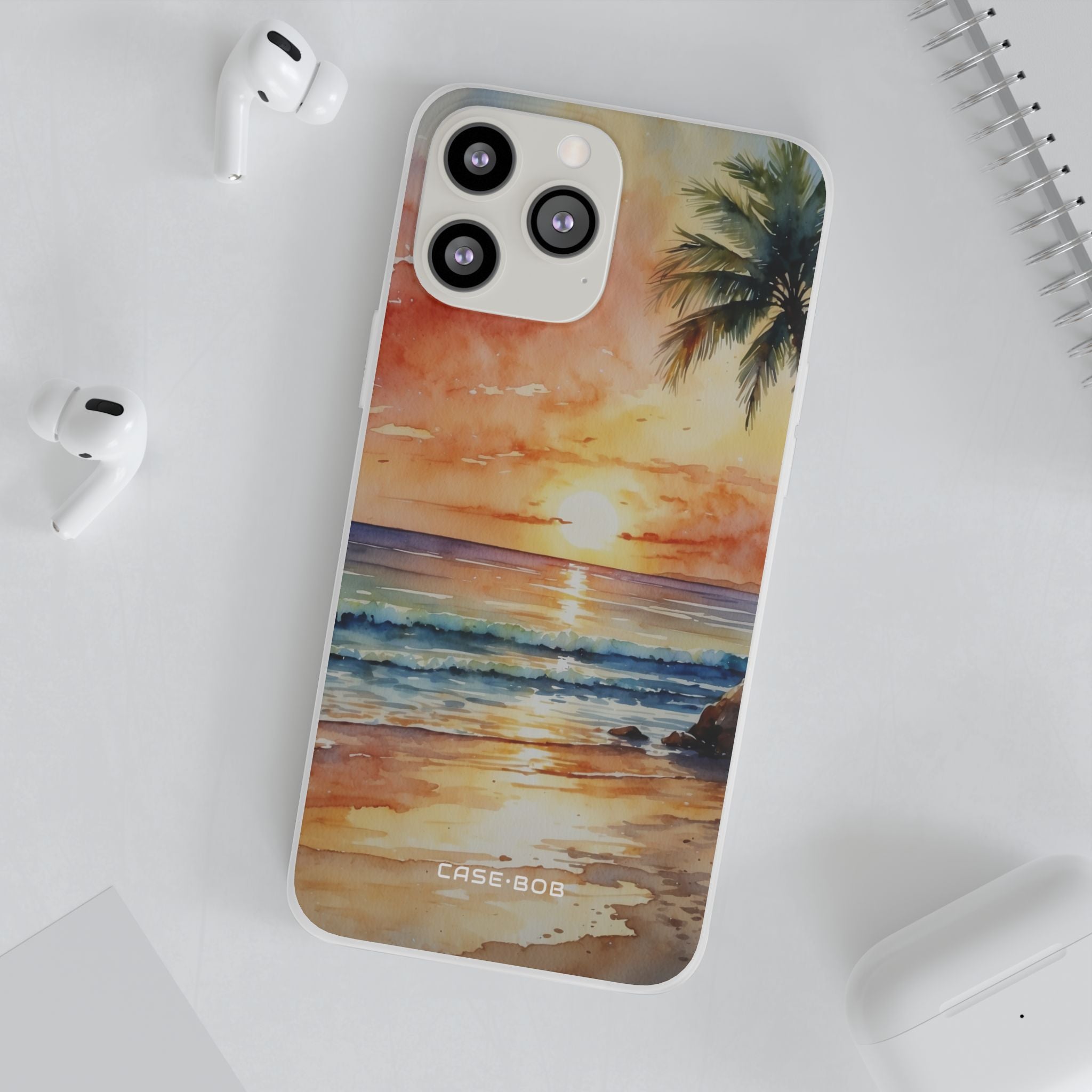 Sonnenuntergang Palme iPhone 13 Pro Max - Soft