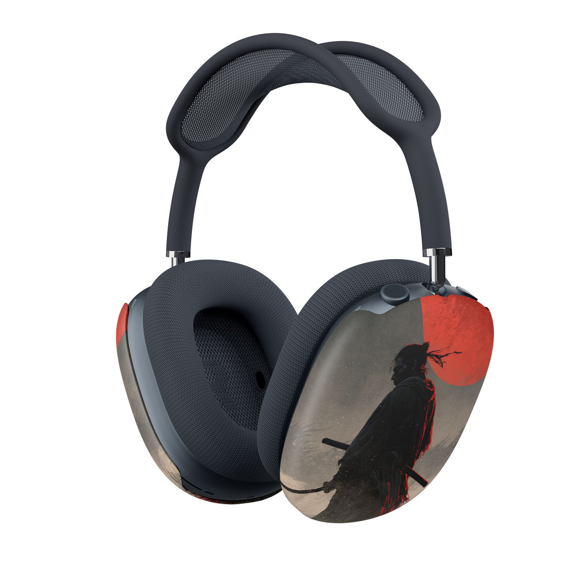 Crimson Moon Ronin · Hard Case for AirPods Max · Black