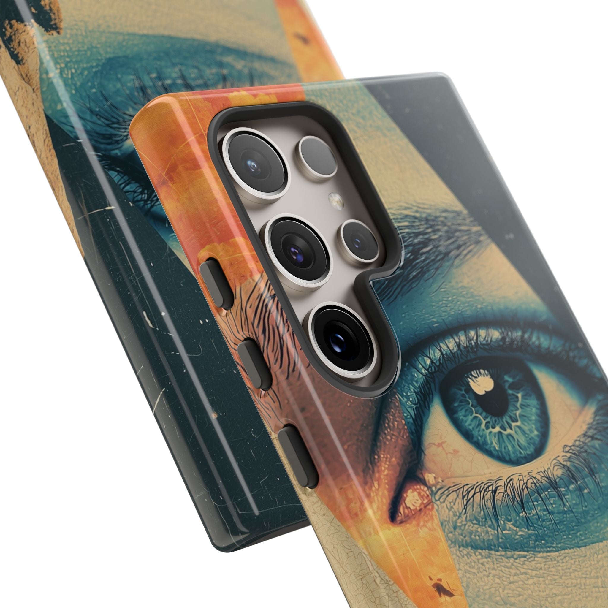 Fragmented Peak Gaze · Tough Phone Case for Samsung